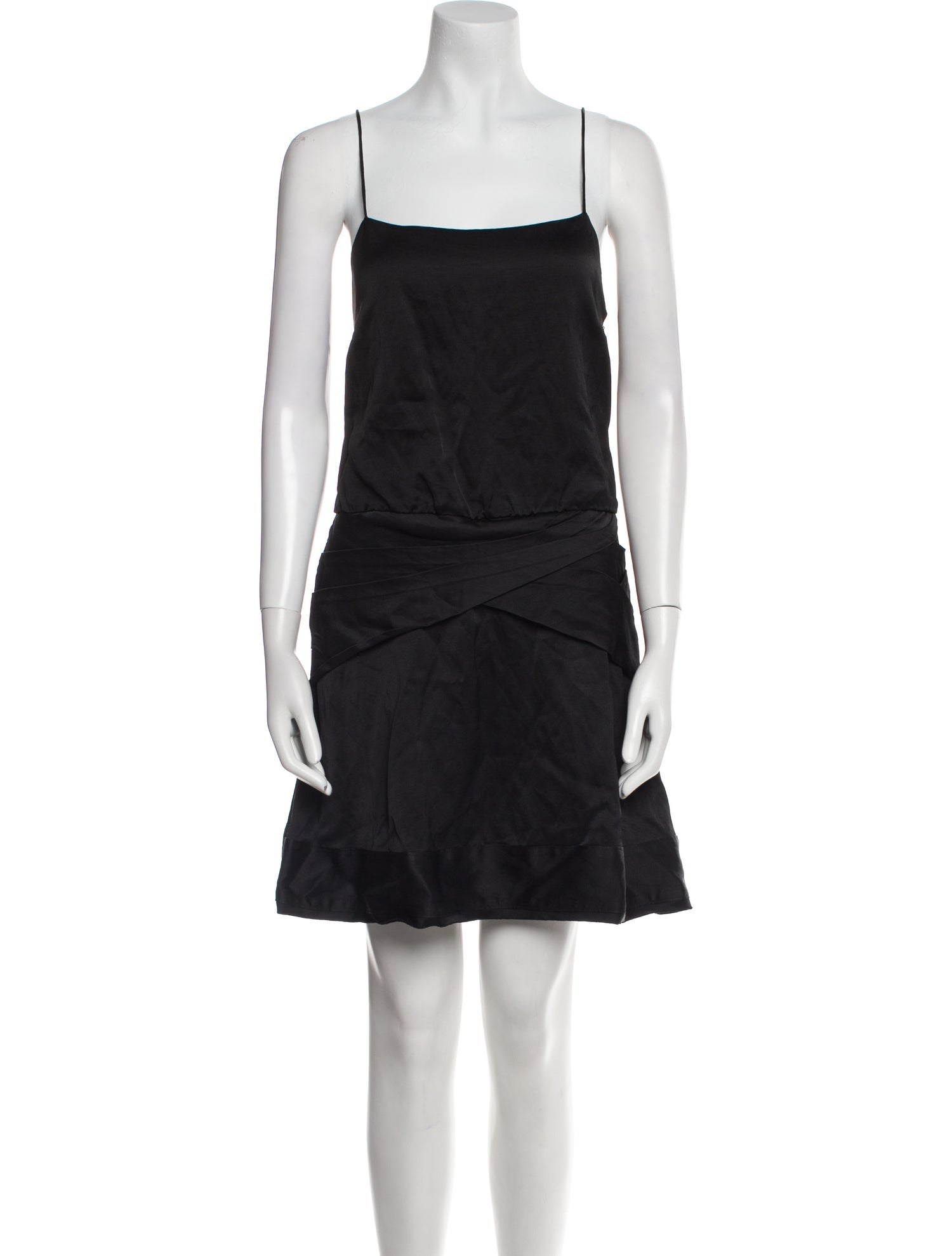Derek Lam 10 Crosby Square Neckline Mini Dress