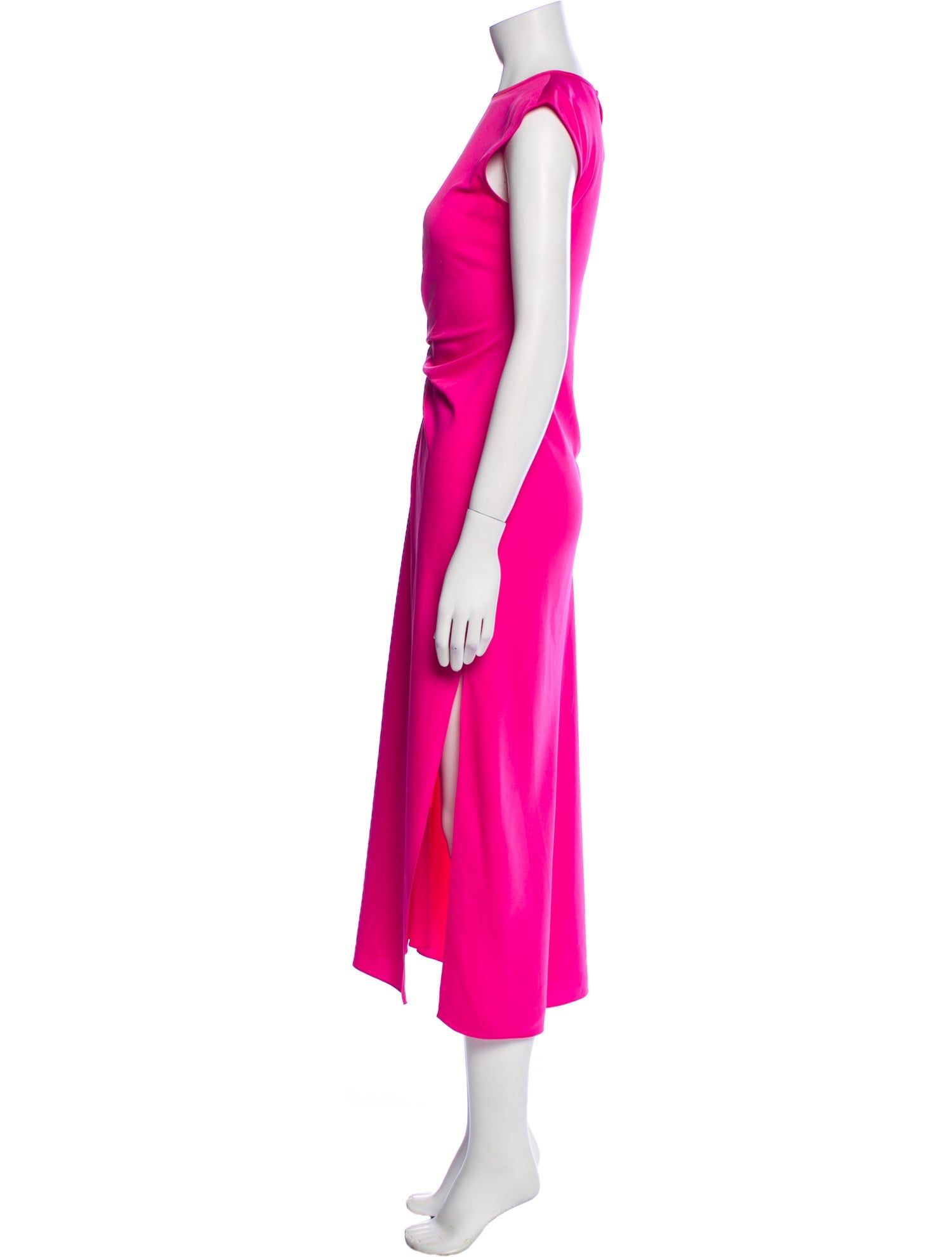 Derek Lam 10 Crosby Crew Neck Long Dress