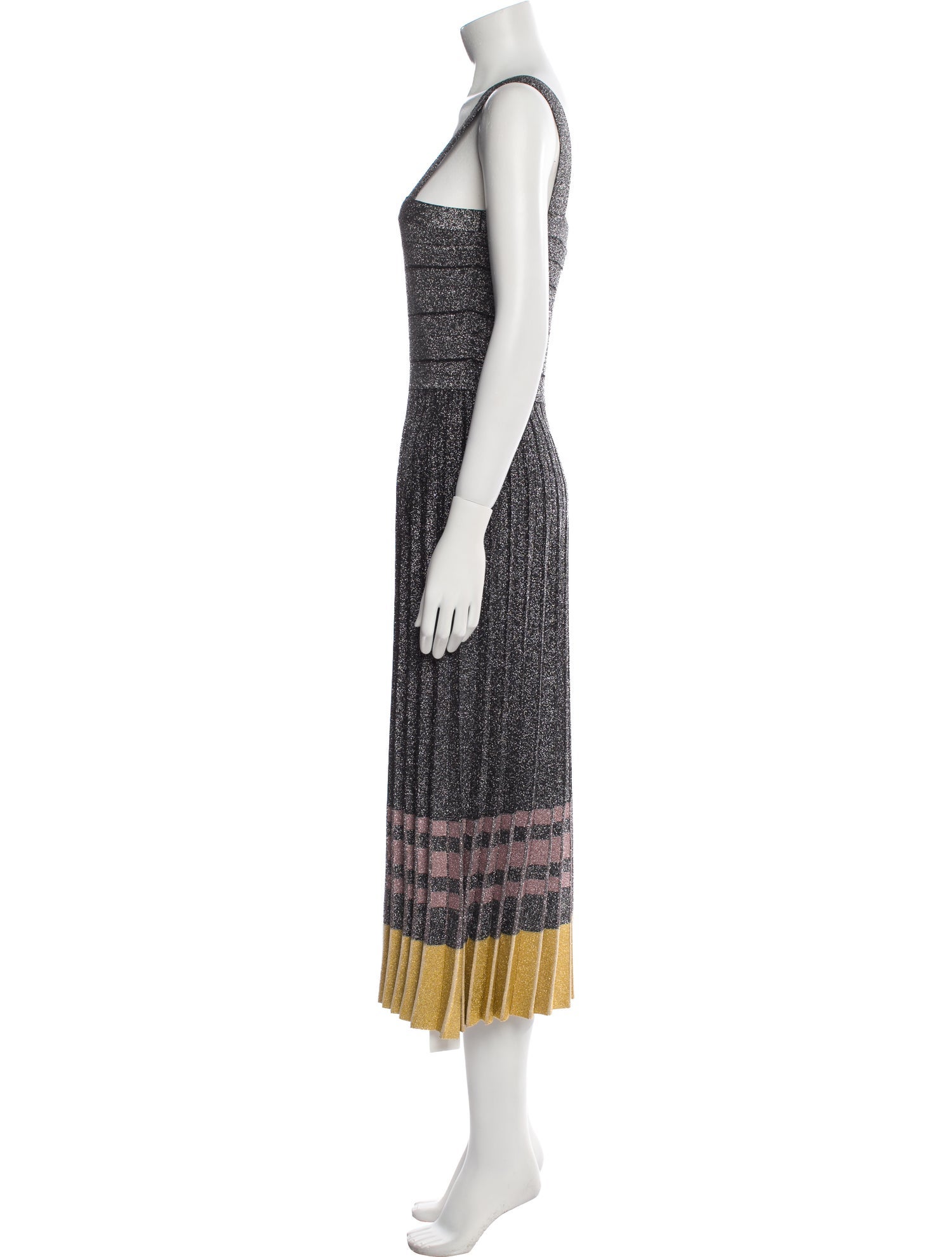 Derek Lam 10 Crosby Striped Long Dress