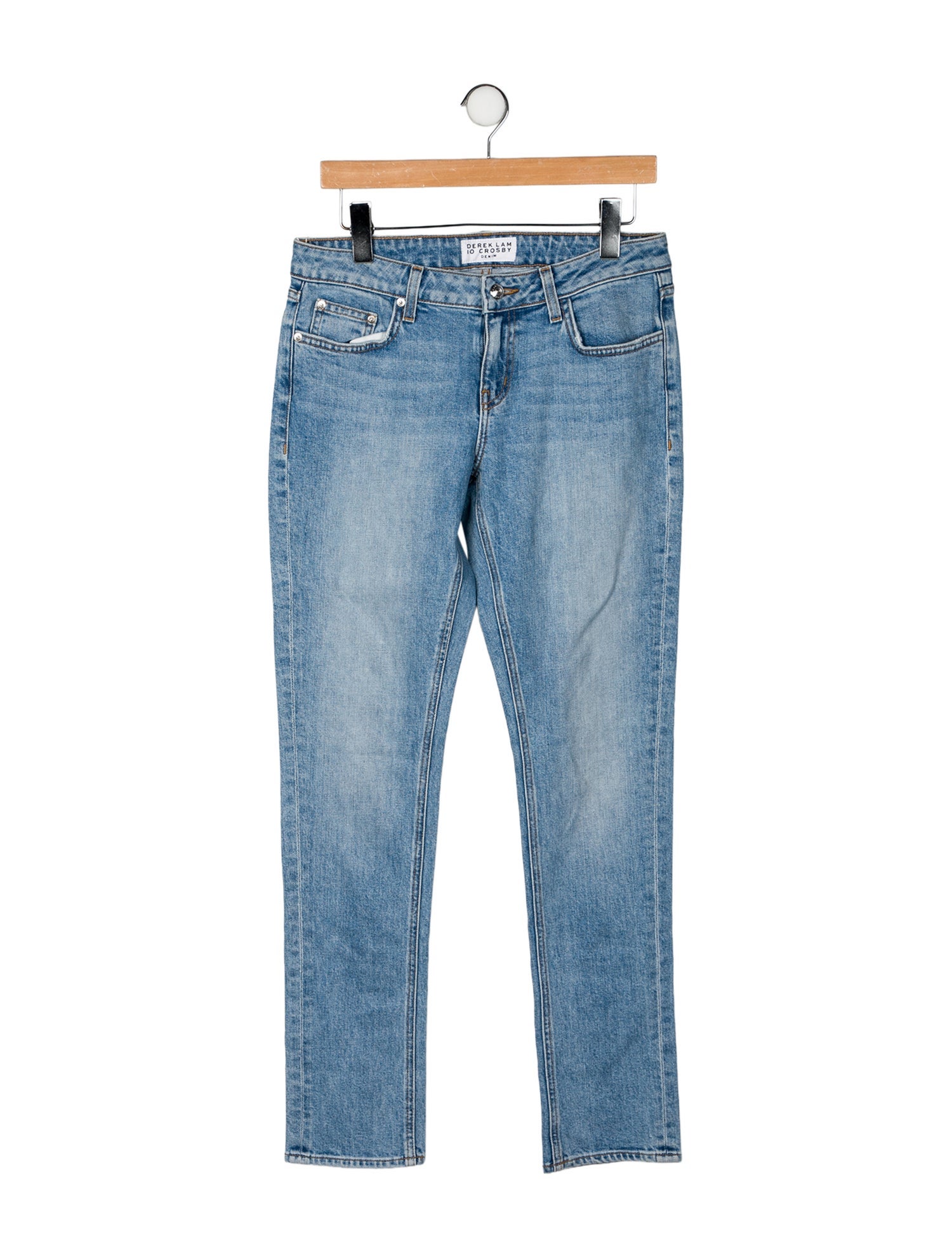 Derek Lam 10 Crosby Mid-Rise Straight Leg Jeans w/ Tags