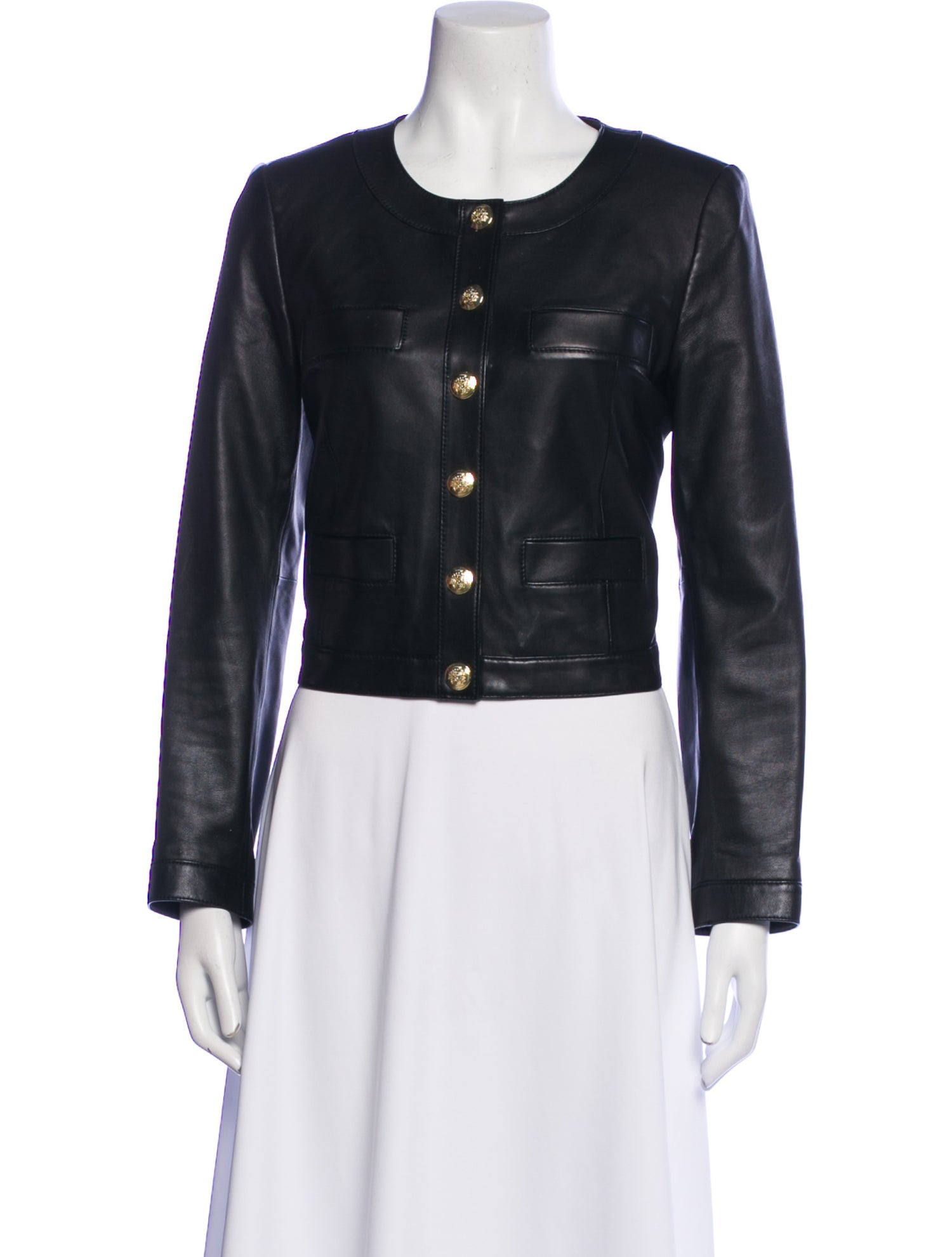 Derek Lam 10 Crosby Leather Biker Jacket