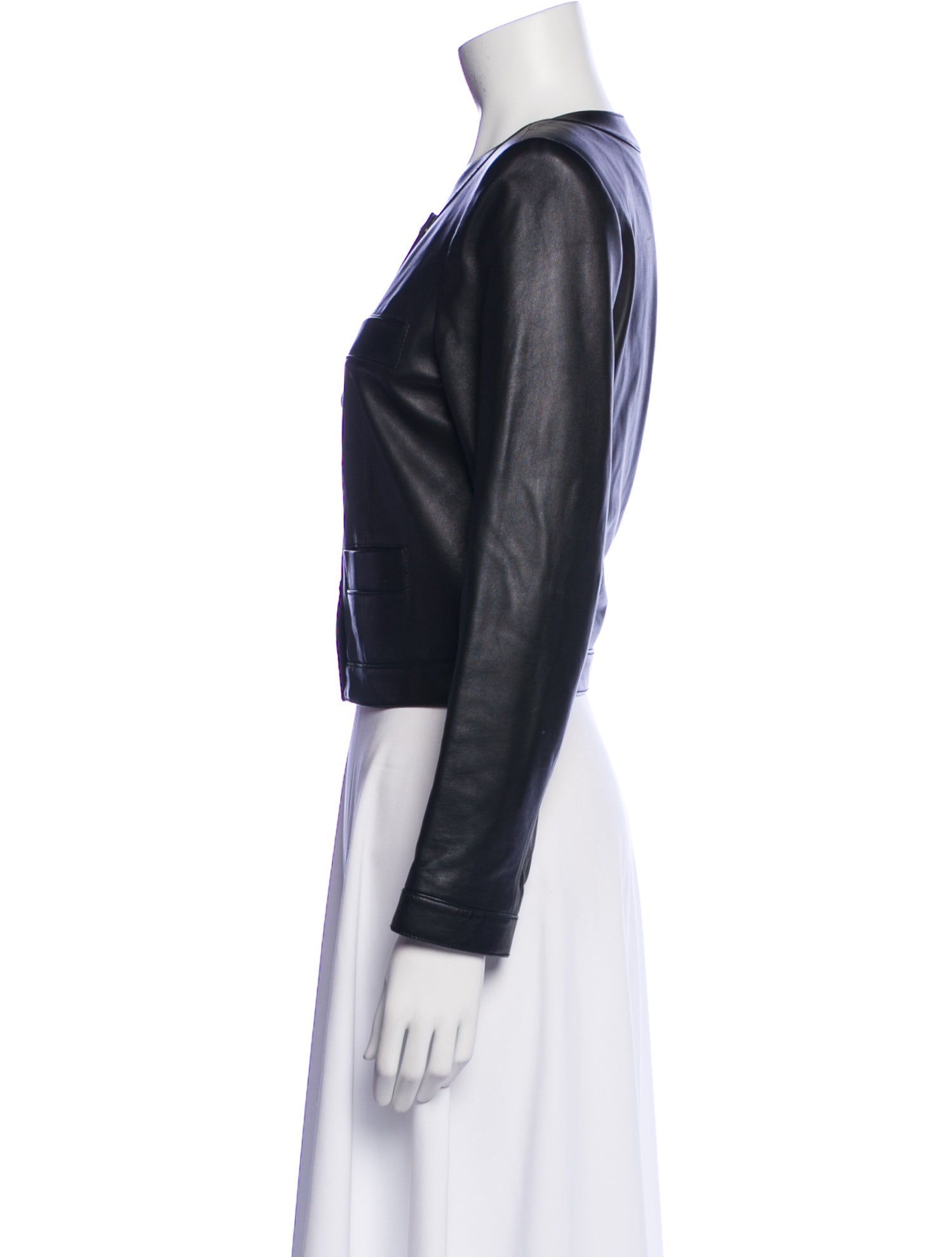 Derek Lam 10 Crosby Leather Biker Jacket