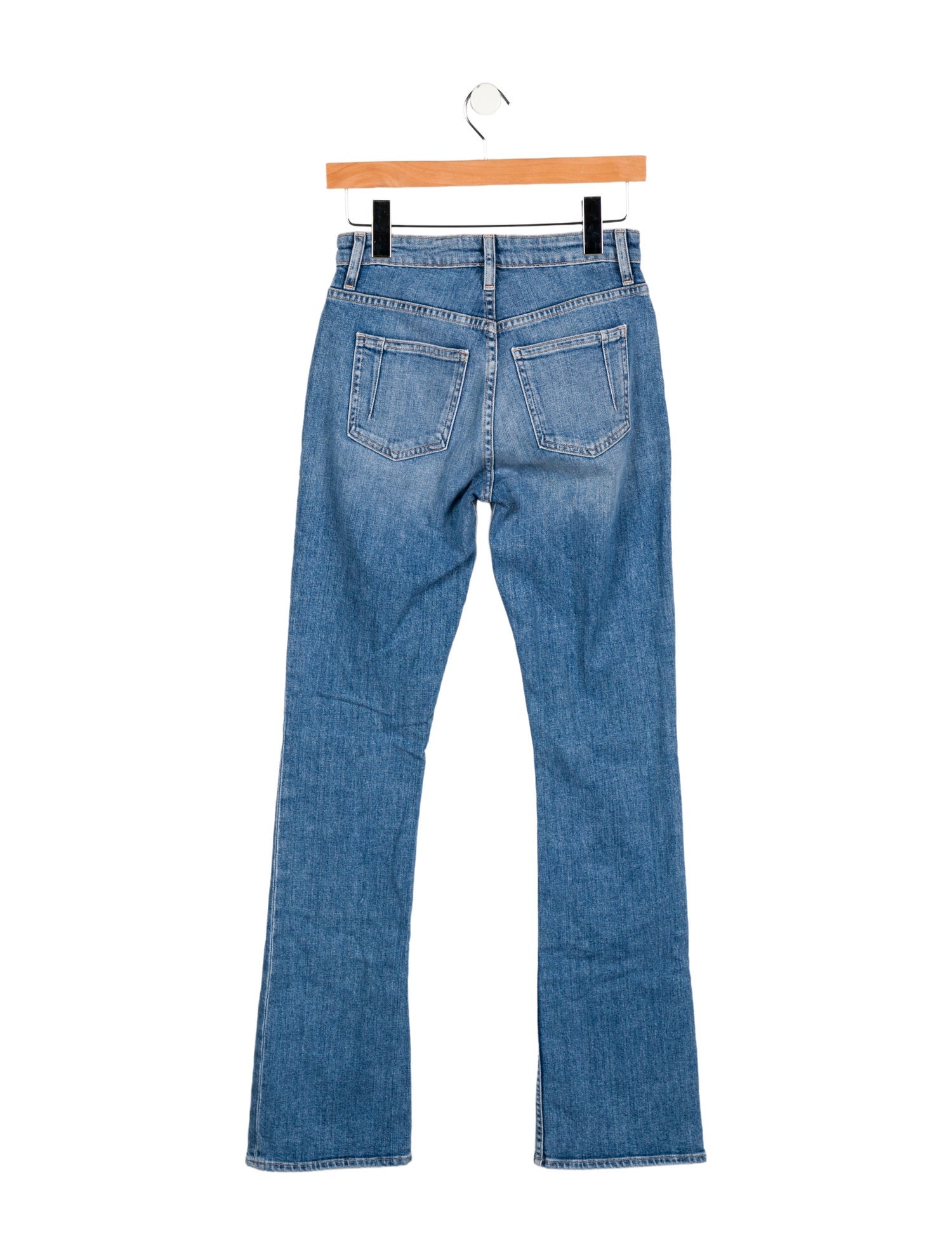 Derek Lam 10 Crosby Mid-Rise Straight Leg Jeans