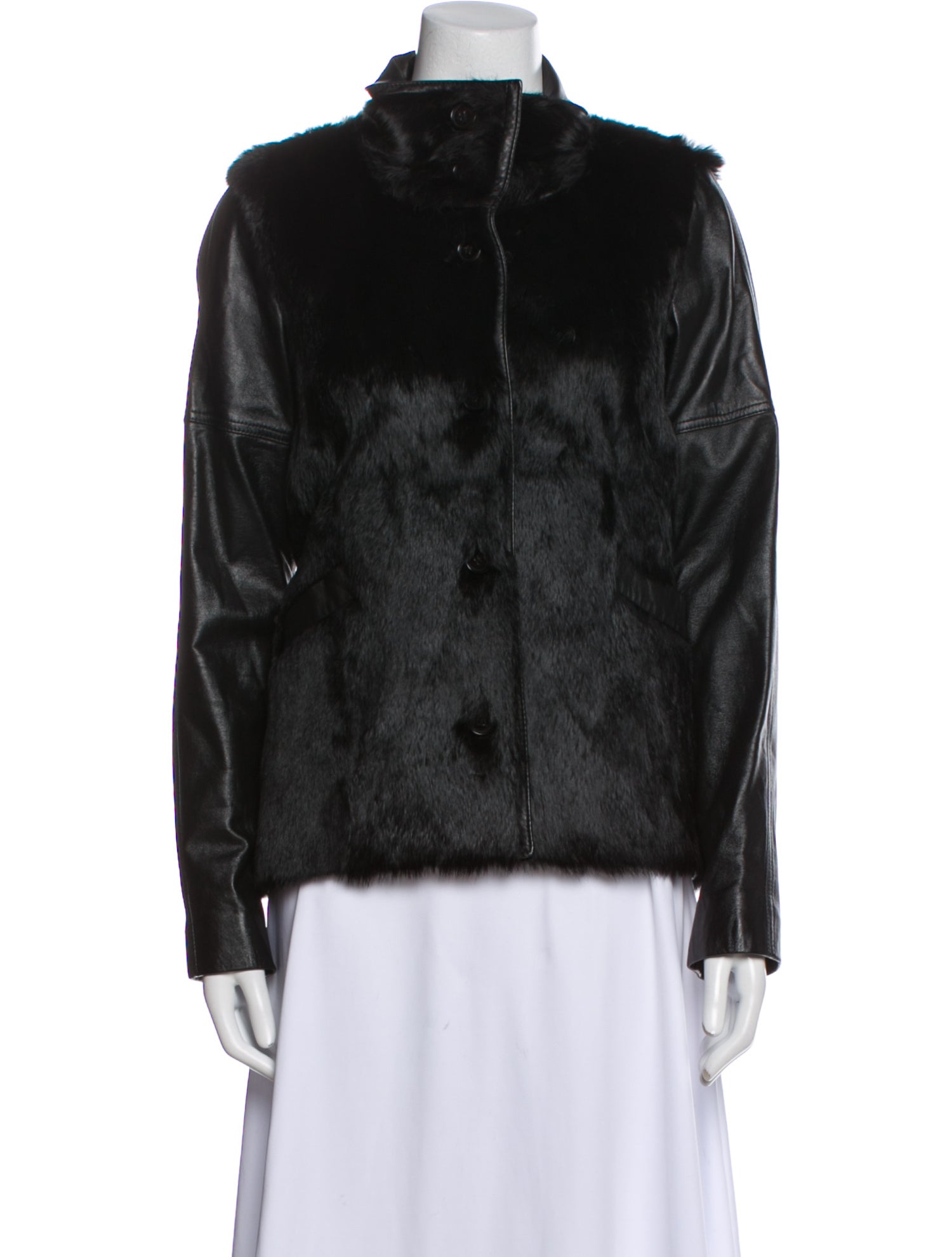 Derek Lam 10 Crosby Fur Jacket