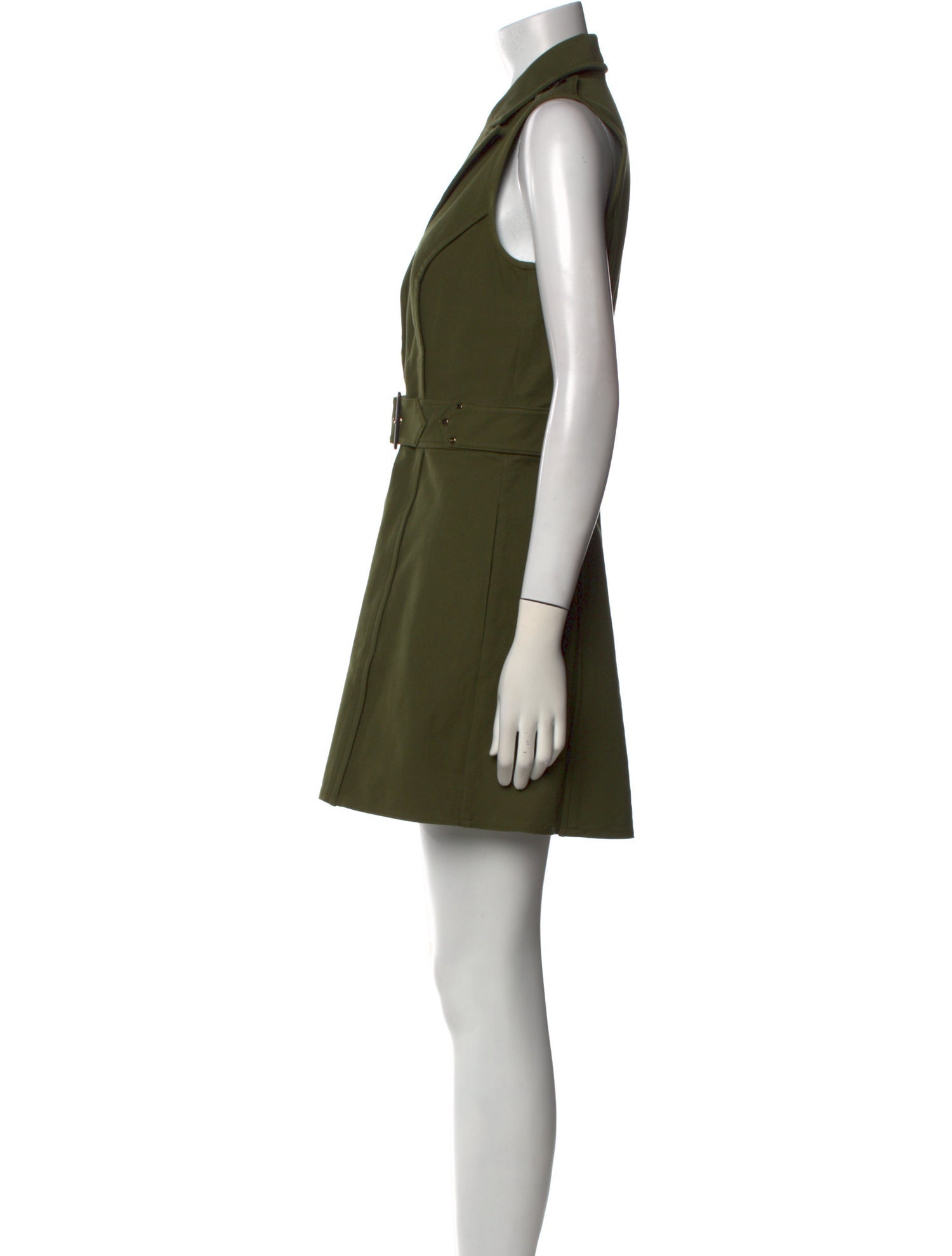 Derek Lam 10 Crosby V-Neck Mini Dress