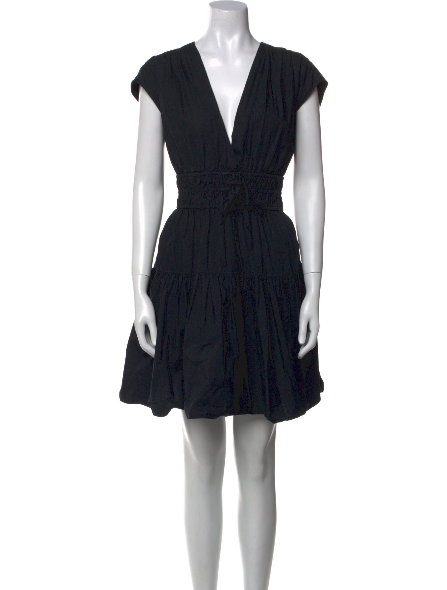 Derek Lam 10 Crosby V-Neck Mini Dress