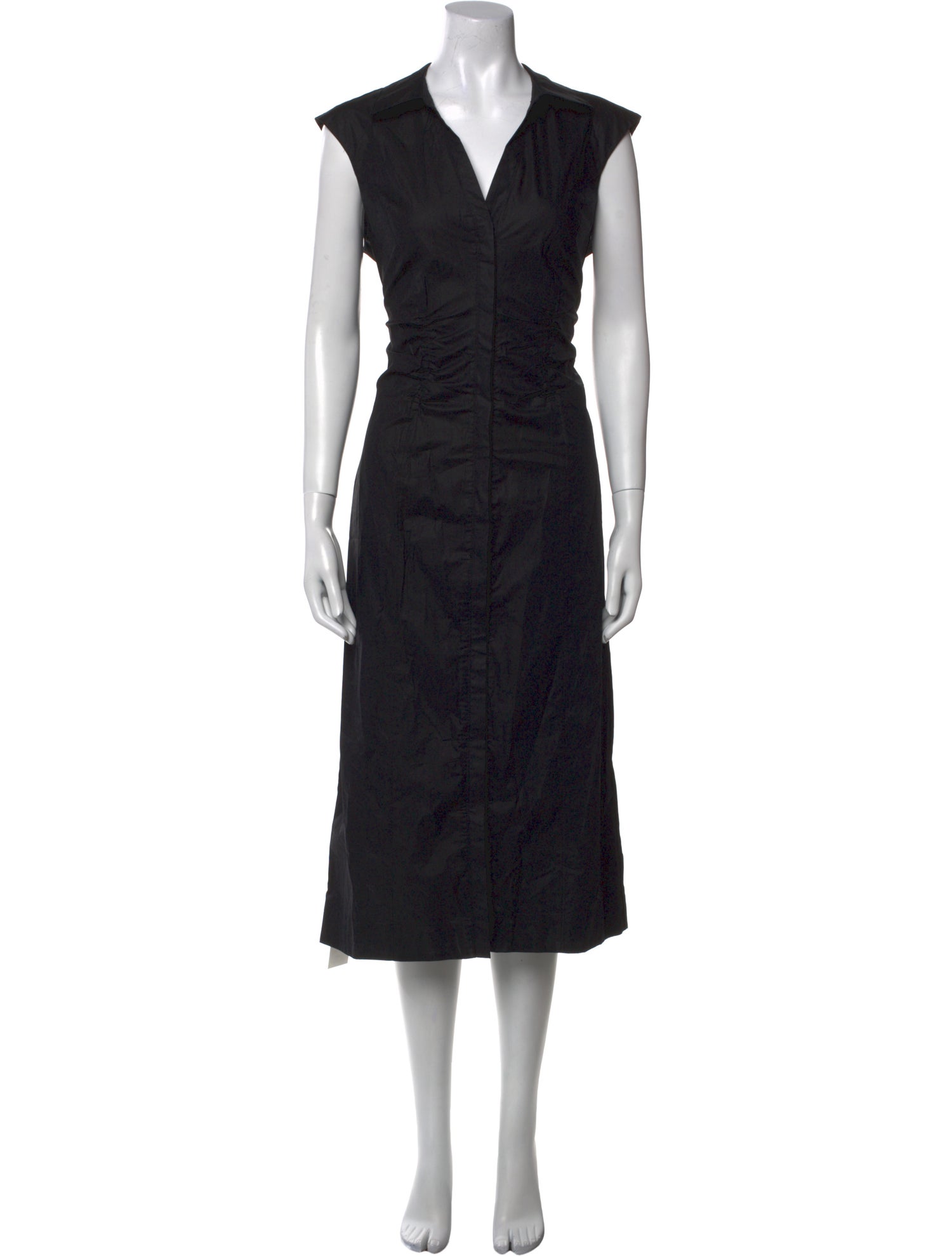 Derek Lam 10 Crosby V-Neck Long Dress