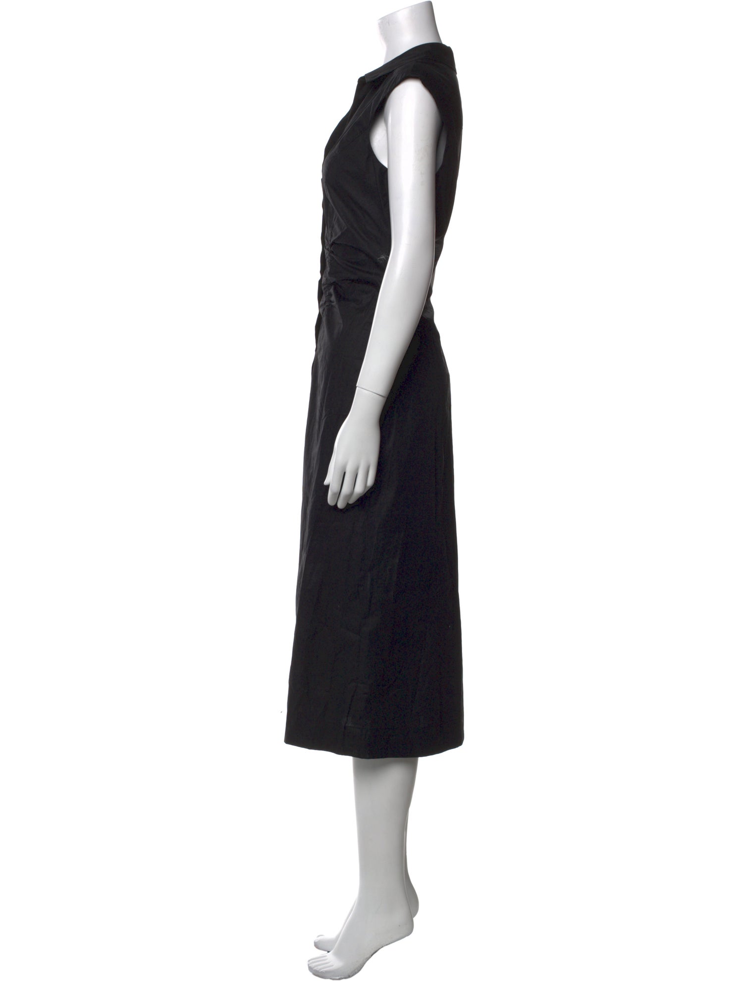 Derek Lam 10 Crosby V-Neck Long Dress