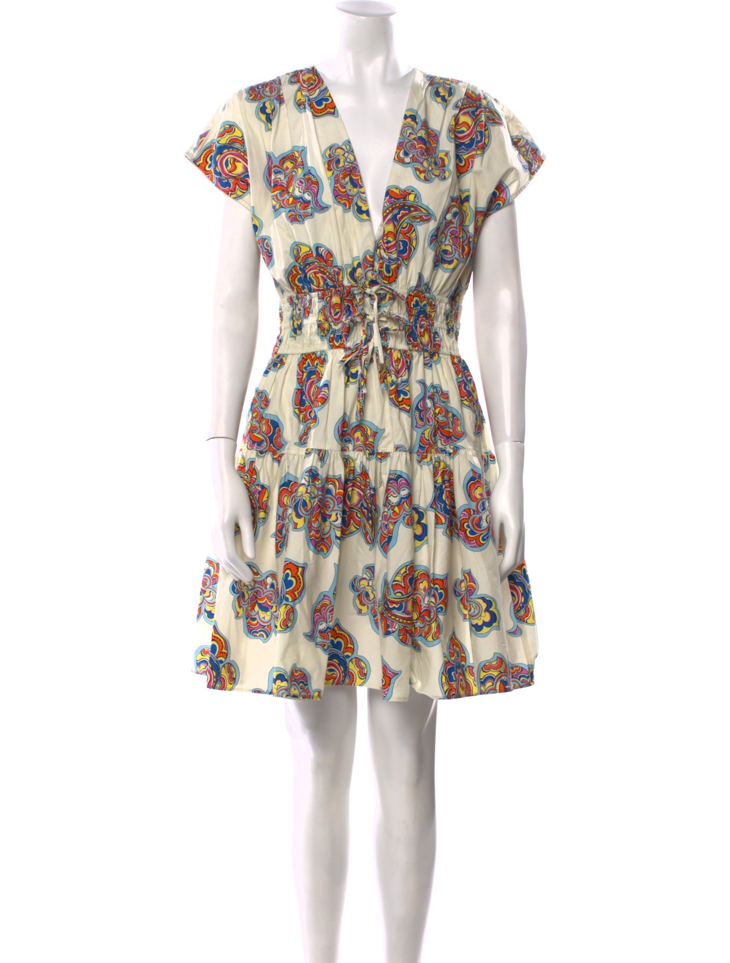 Derek Lam 10 Crosby Floral Print Mini Dress