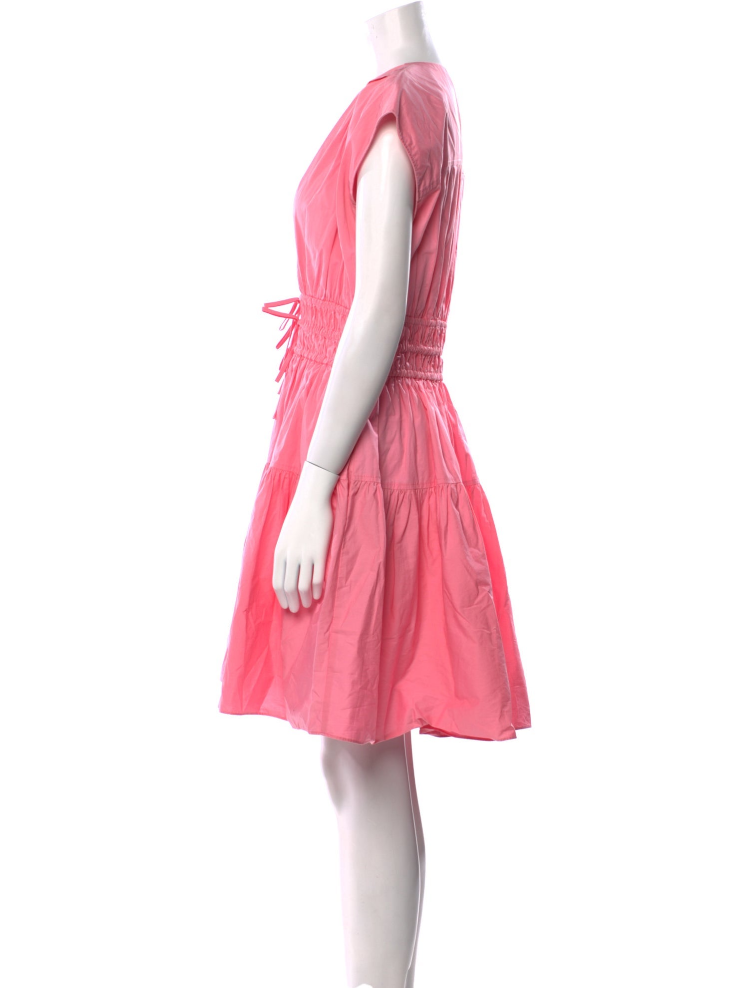 Derek Lam 10 Crosby V-Neck Mini Dress