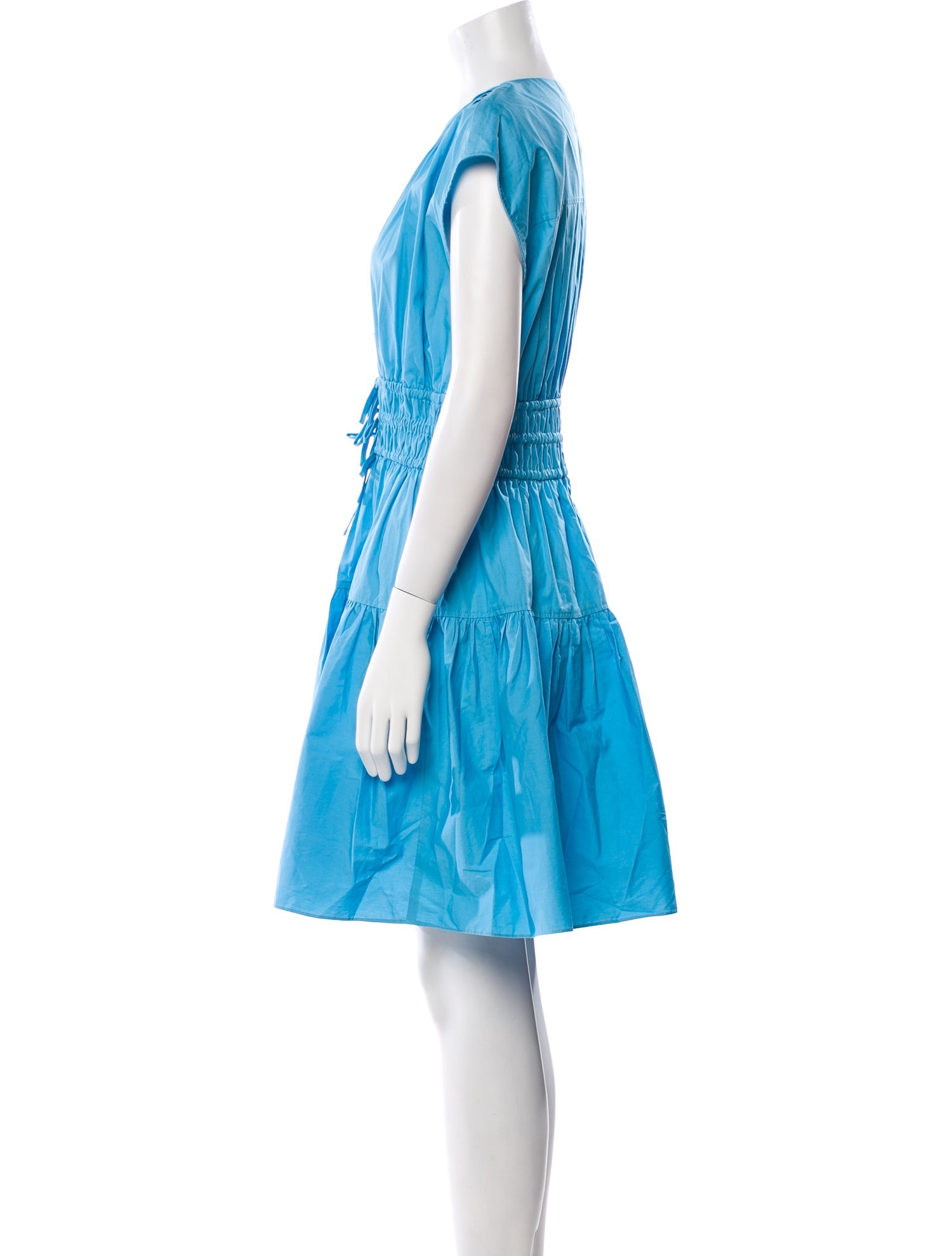 Derek Lam 10 Crosby V-Neck Mini Dress