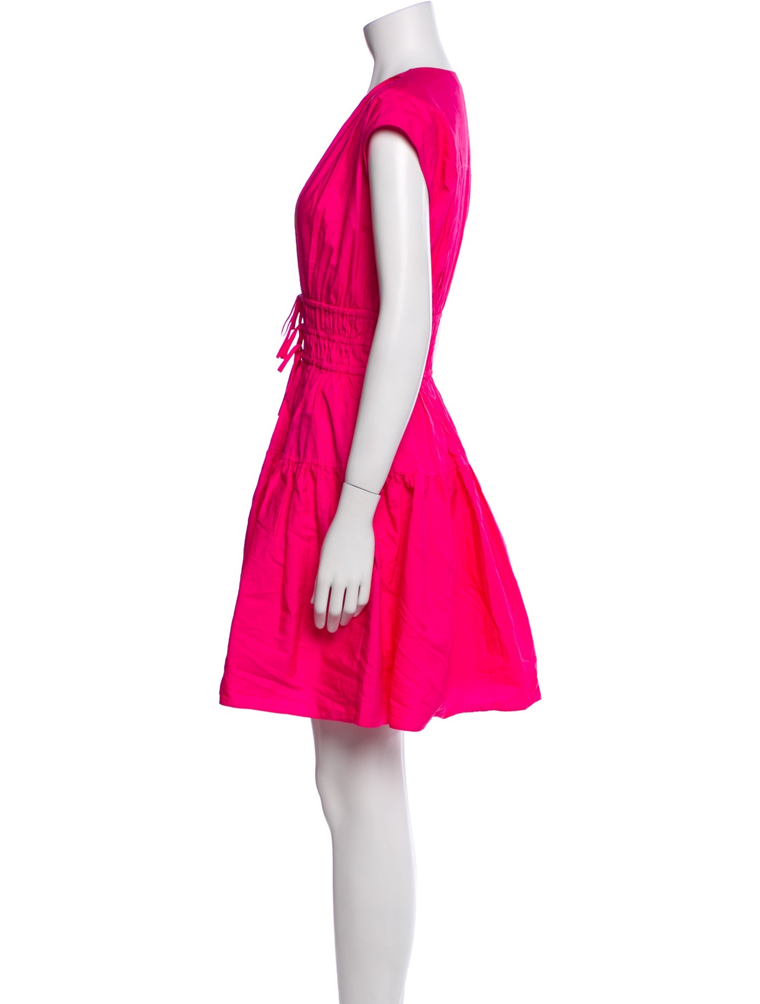 Derek Lam 10 Crosby V-Neck Mini Dress