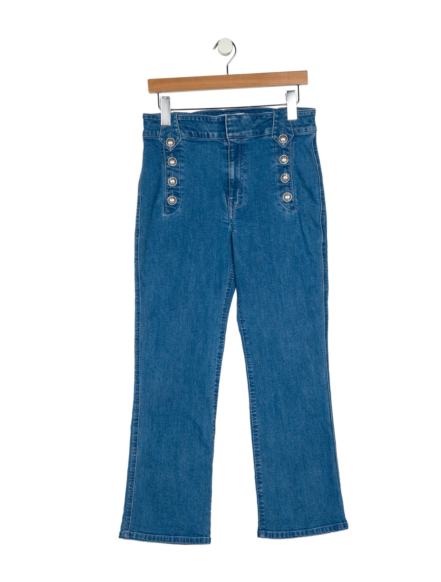 Derek Lam 10 Crosby High-Rise Wide Leg Jeans