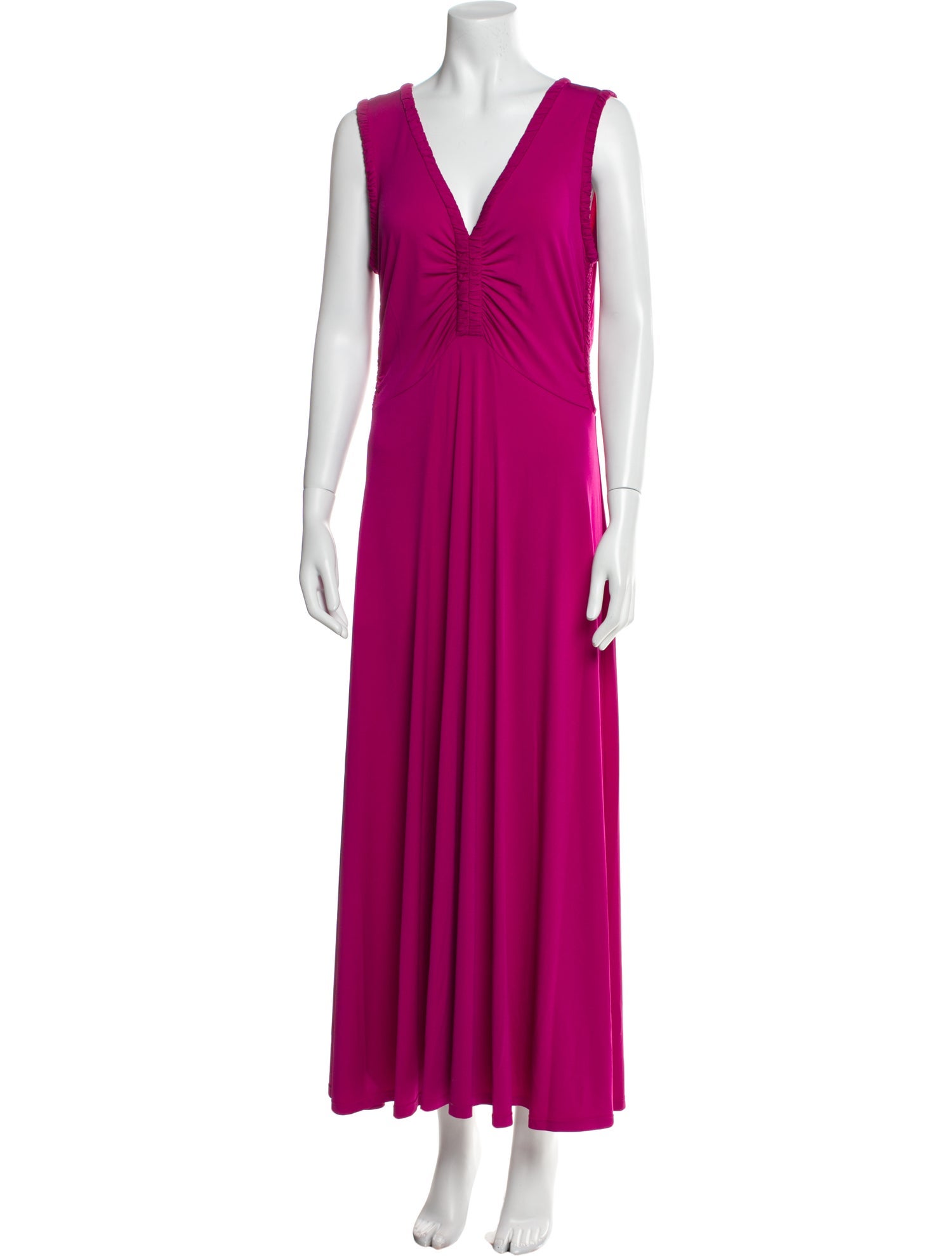 Derek Lam 10 Crosby V-Neck Long Dress w/ Tags