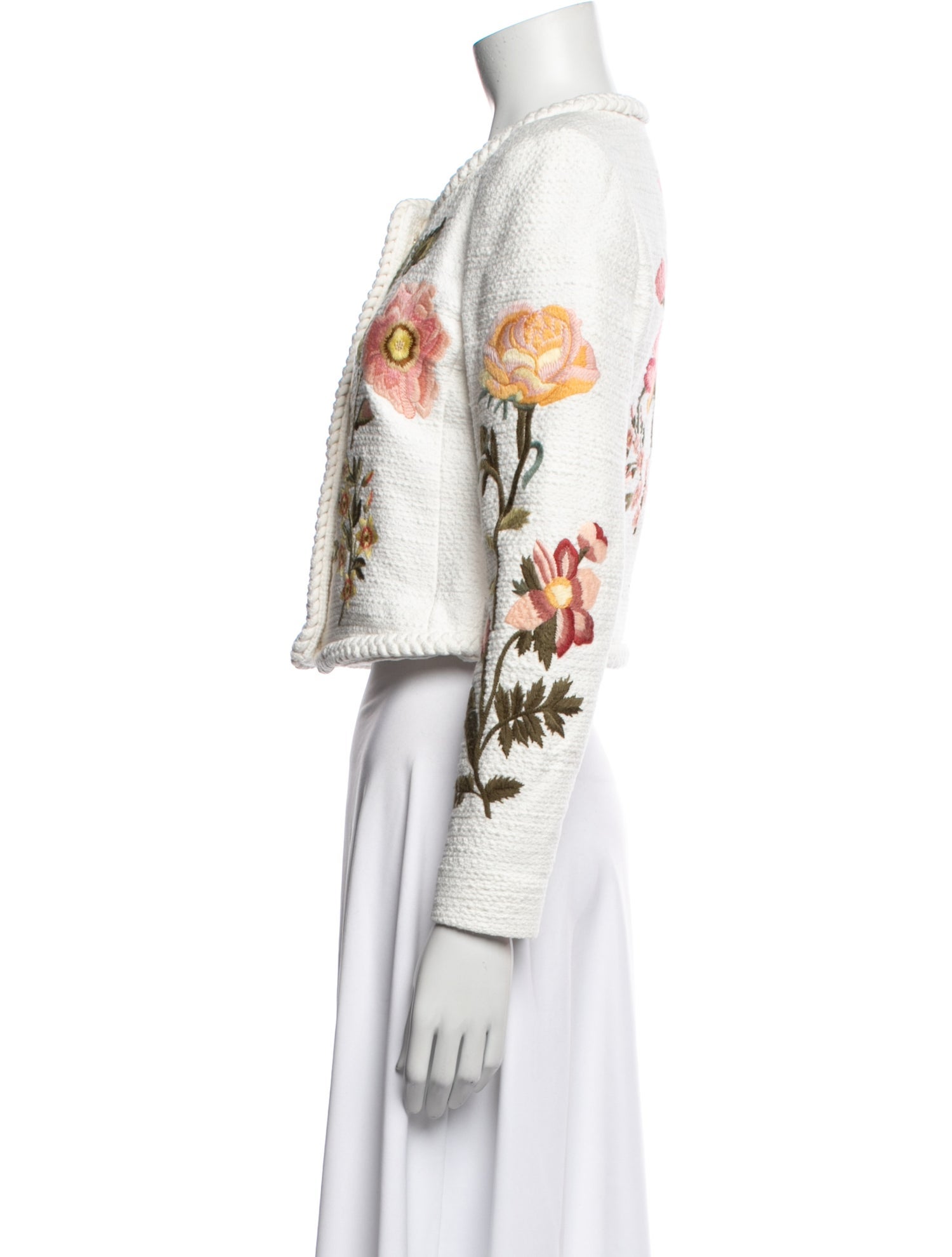 Derek Lam 10 Crosby Floral Print Jacket