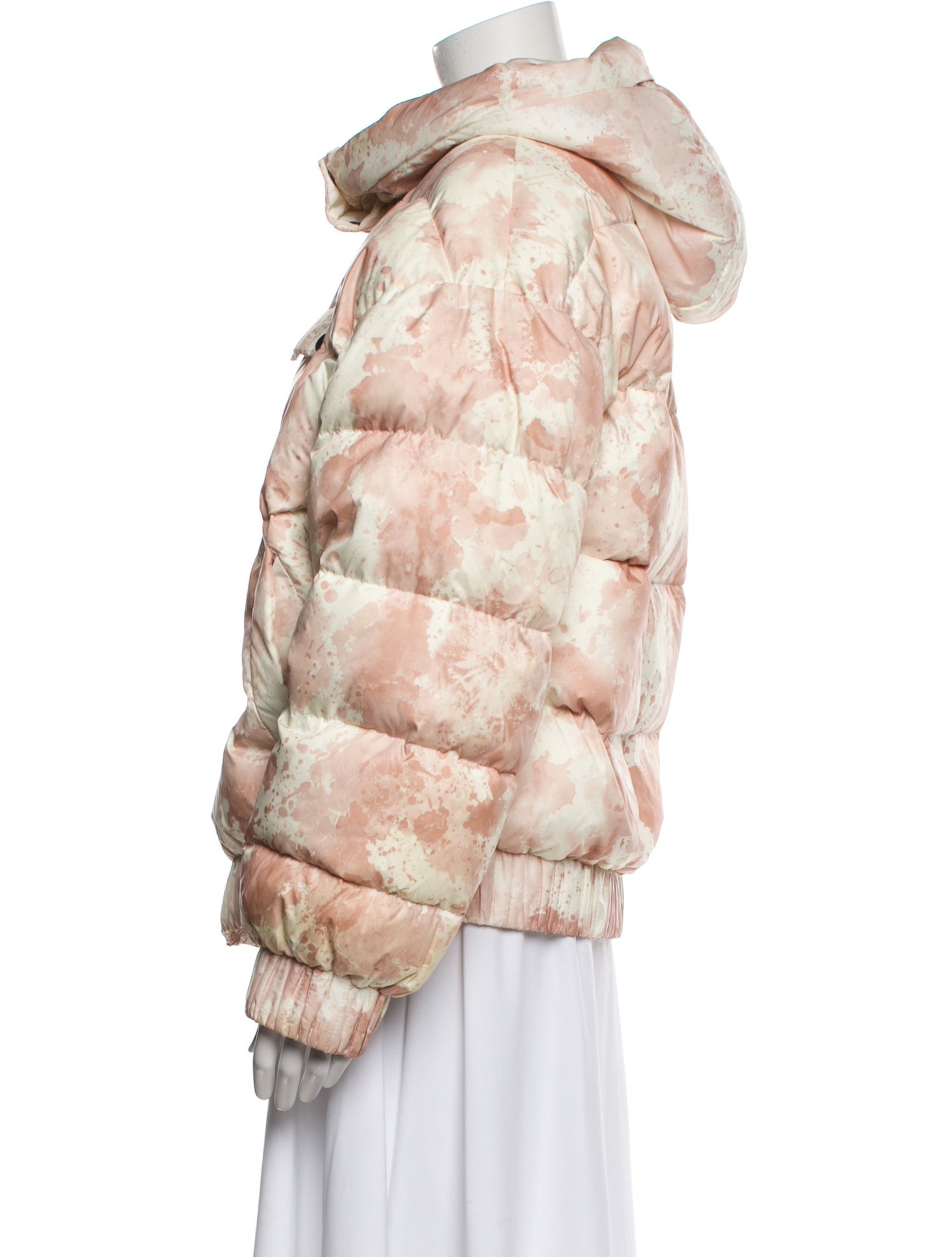 Derek Lam 10 Crosby Animal Print Down Coat