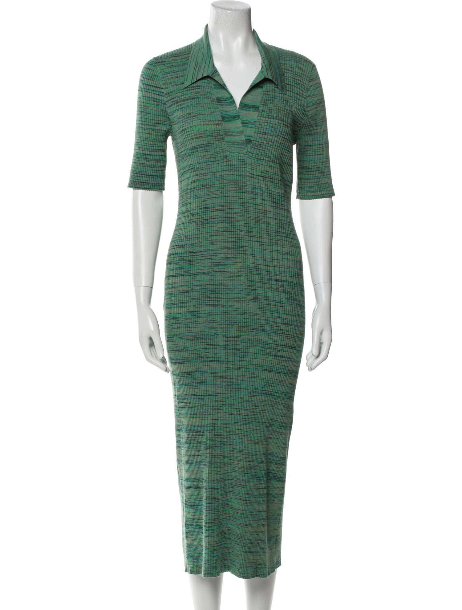 Derek Lam 10 Crosby Printed Long Dress