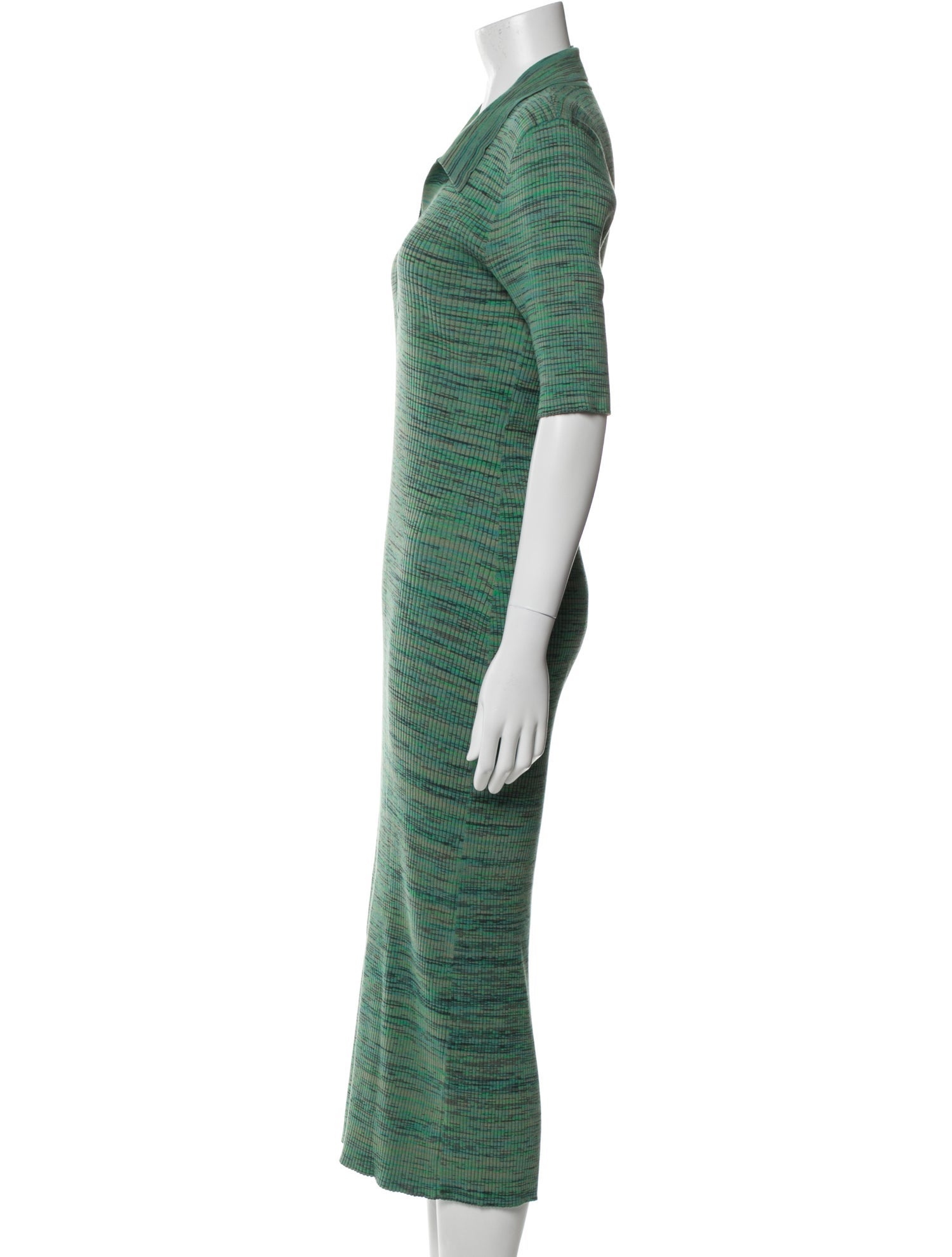 Derek Lam 10 Crosby Printed Long Dress