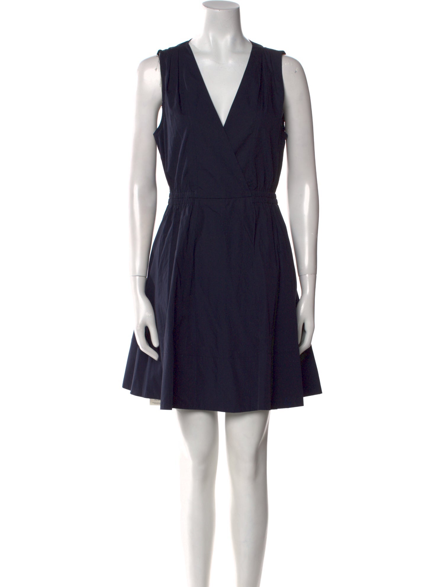 Derek Lam 10 Crosby V-Neck Mini Dress