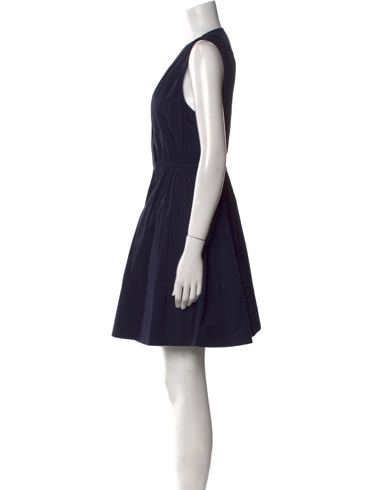 Derek Lam 10 Crosby V-Neck Mini Dress