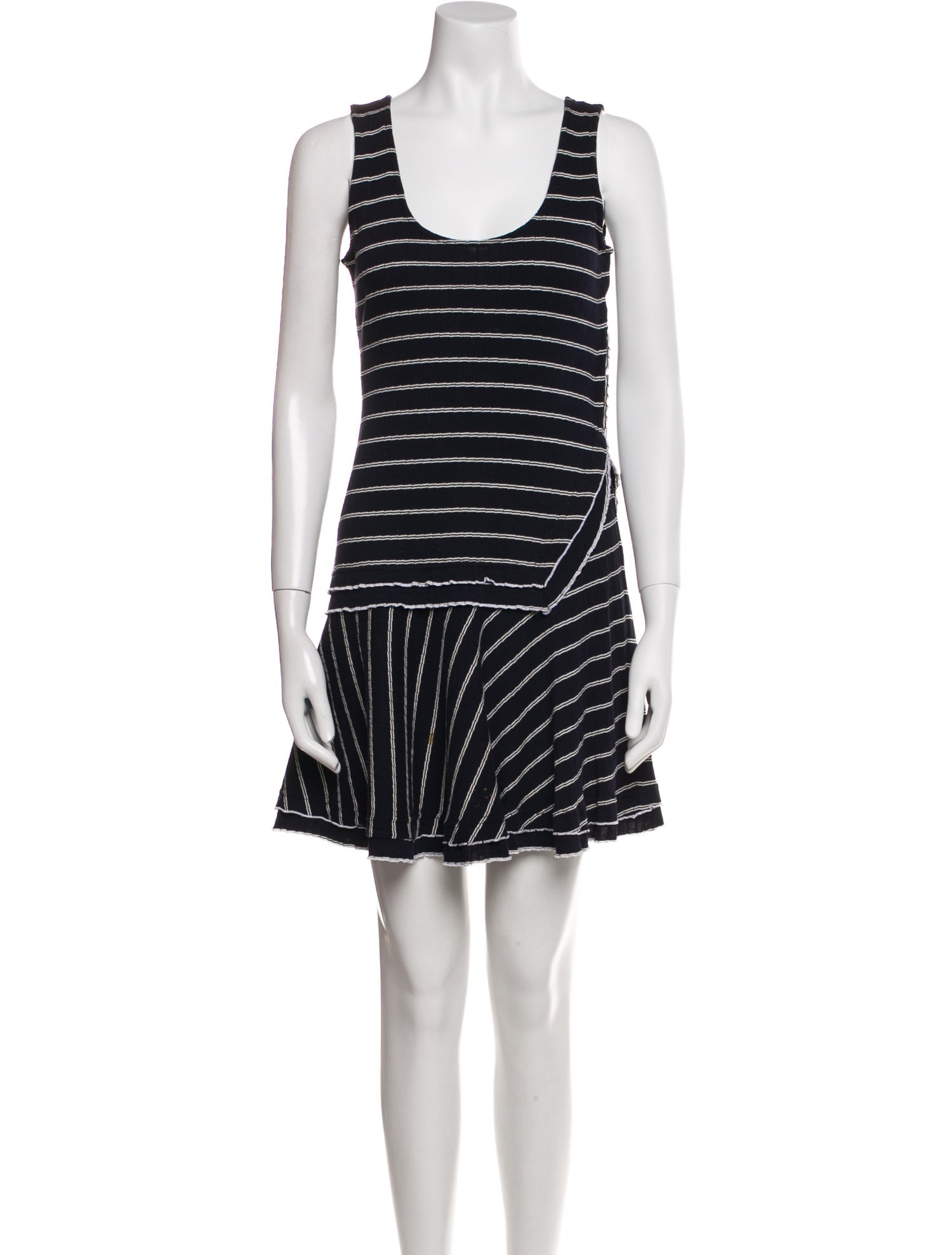 Derek Lam 10 Crosby Striped Mini Dress