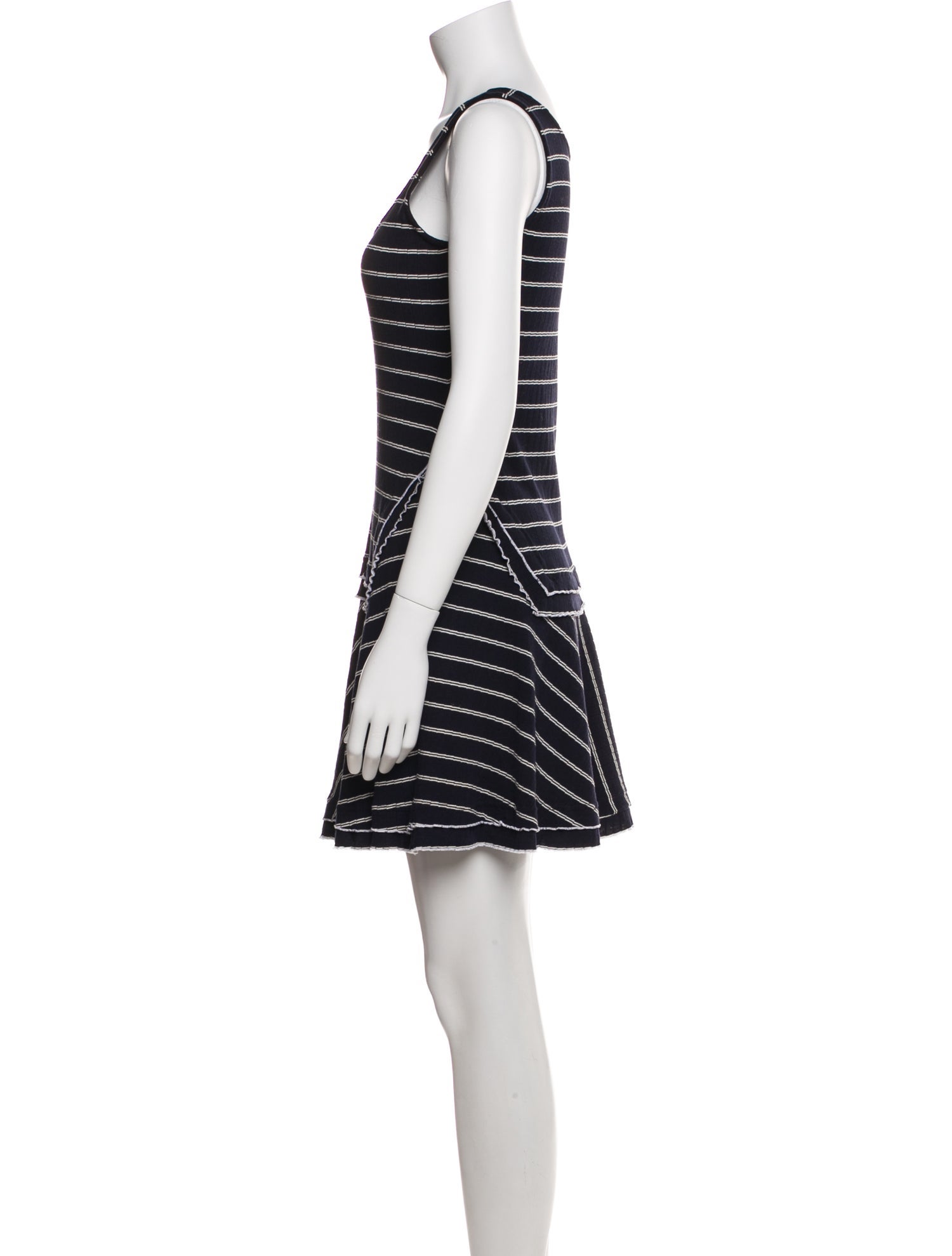 Derek Lam 10 Crosby Striped Mini Dress