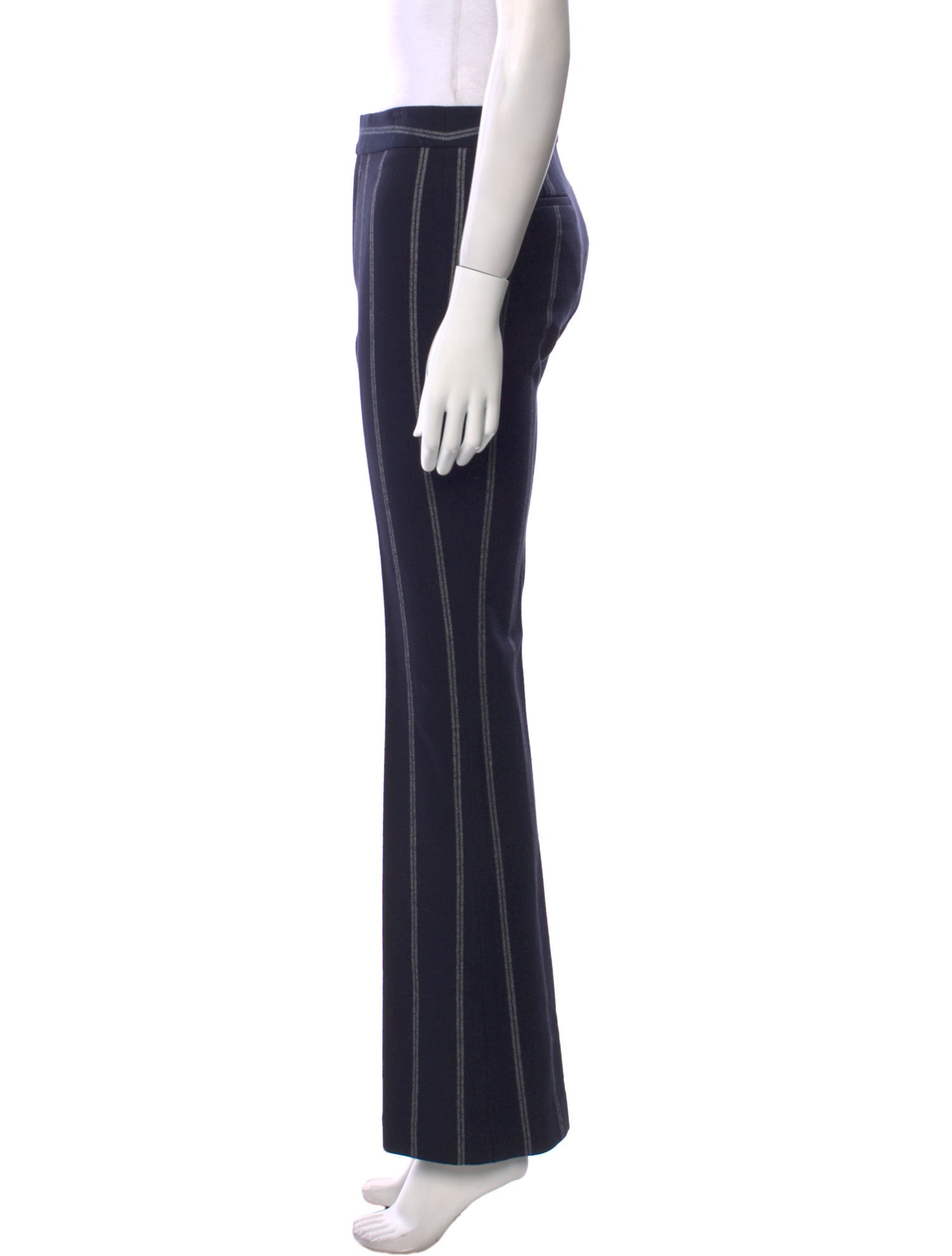 Derek Lam 10 Crosby Striped Wide Leg Pants