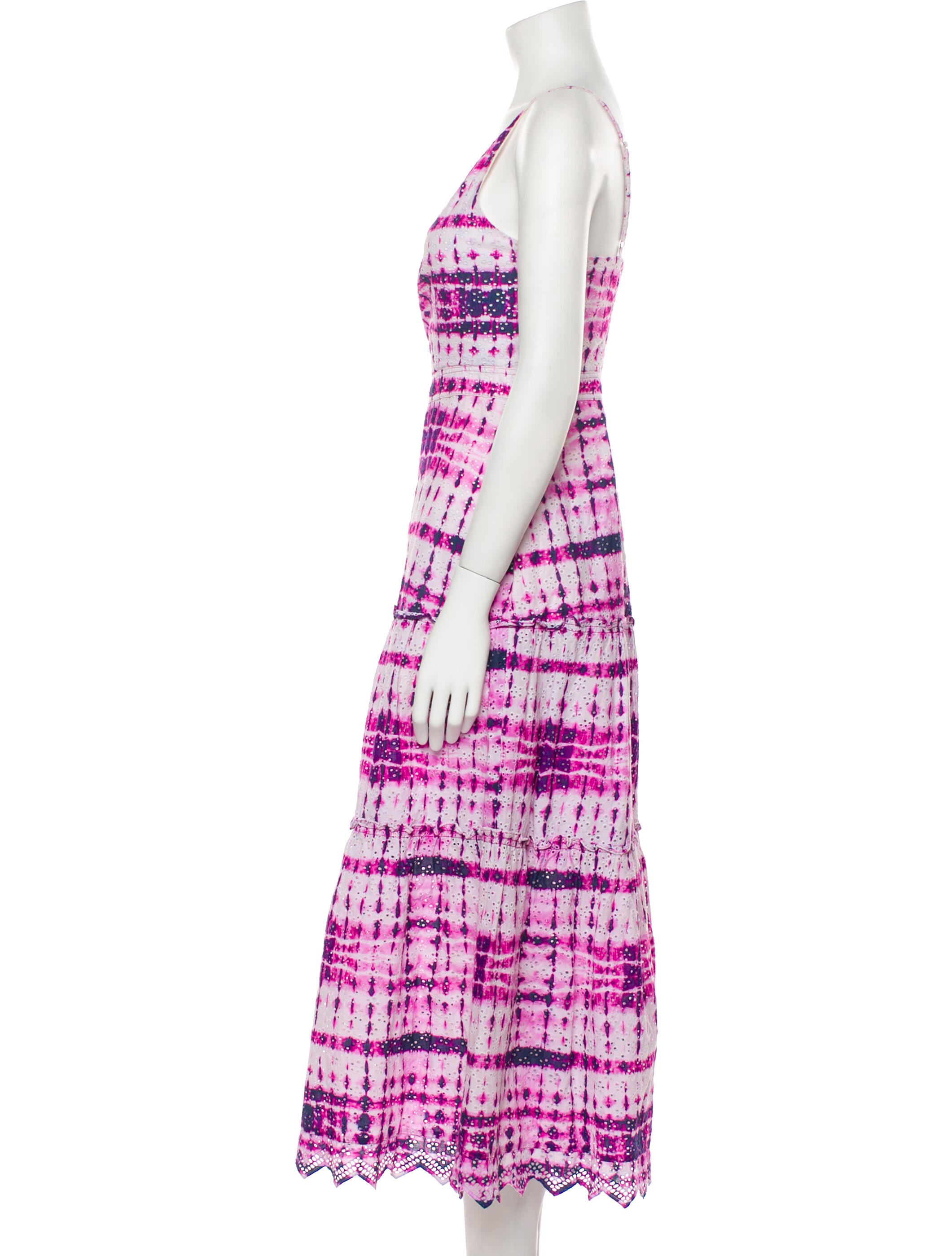 Derek Lam 10 Crosby Printed Long Dress