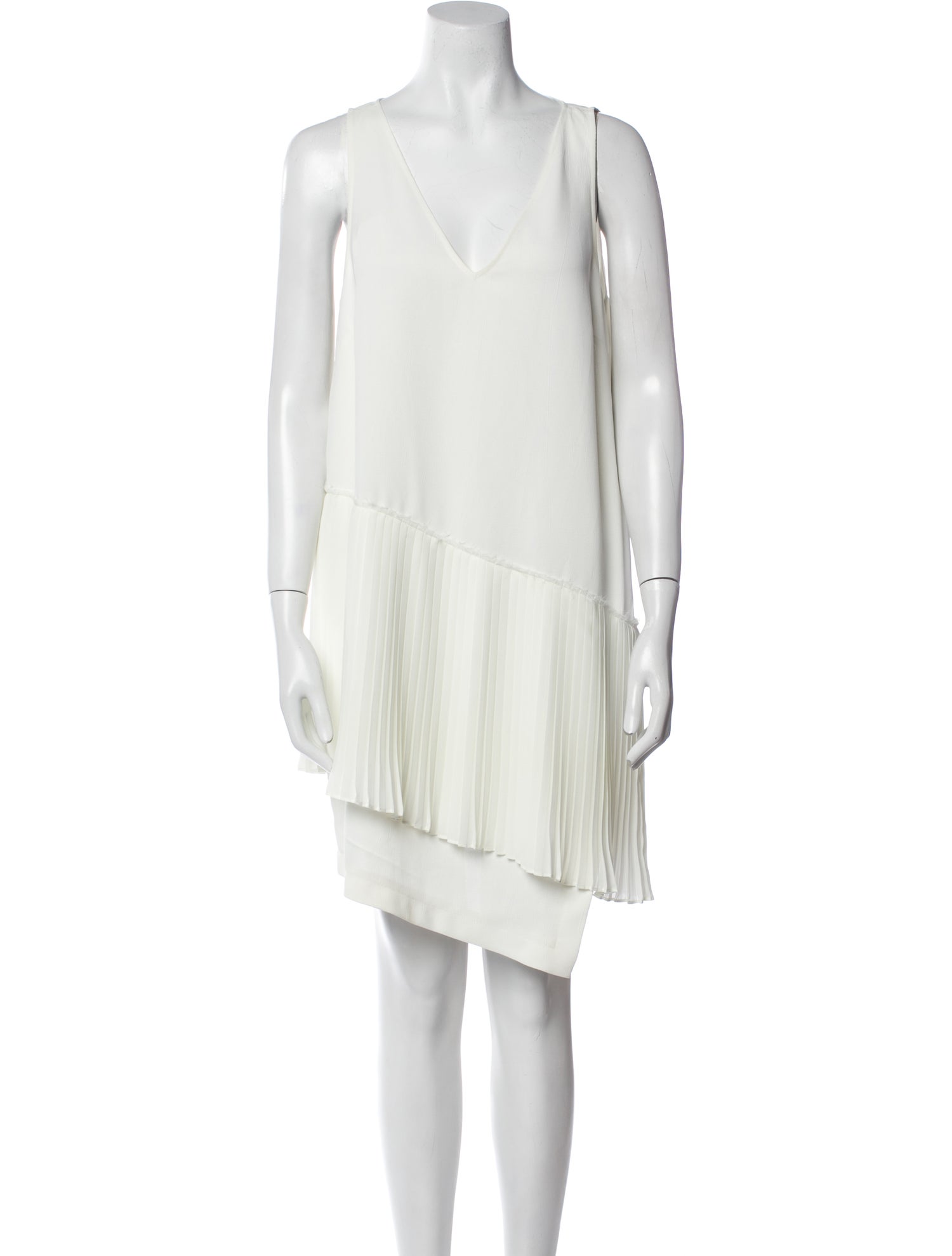 Derek Lam 10 Crosby V-Neck Mini Dress