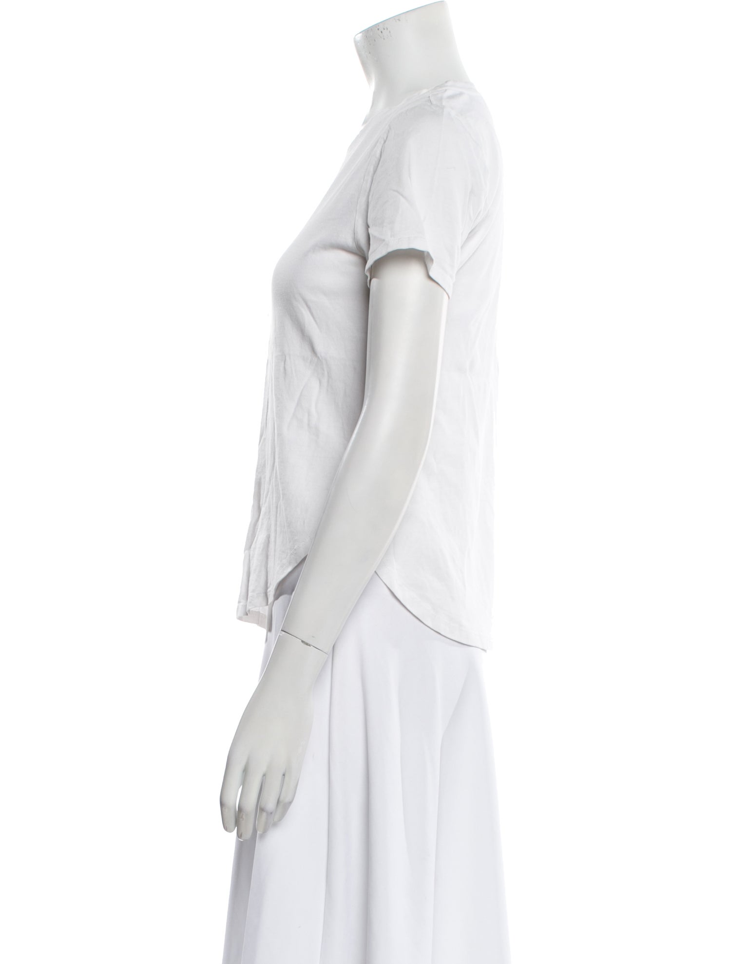 Derek Lam 10 Crosby Crew Neck Short Sleeve T-Shirt