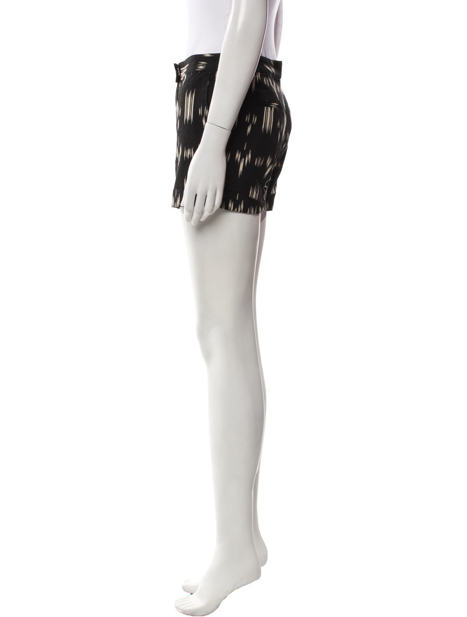 Derek Lam 10 Crosby Linen Mini Shorts