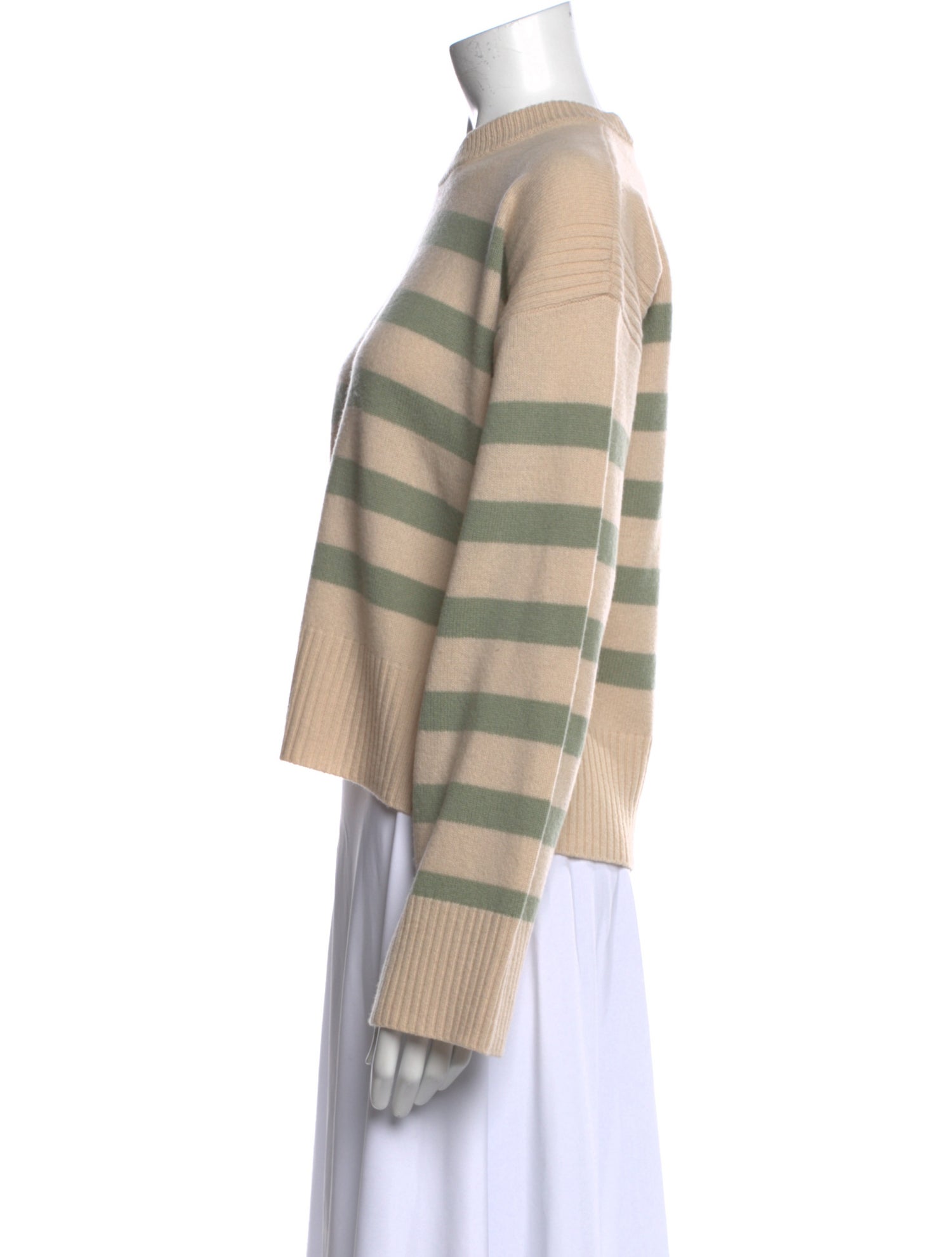 Derek Lam 10 Crosby Wool Striped Sweater w/ Tags