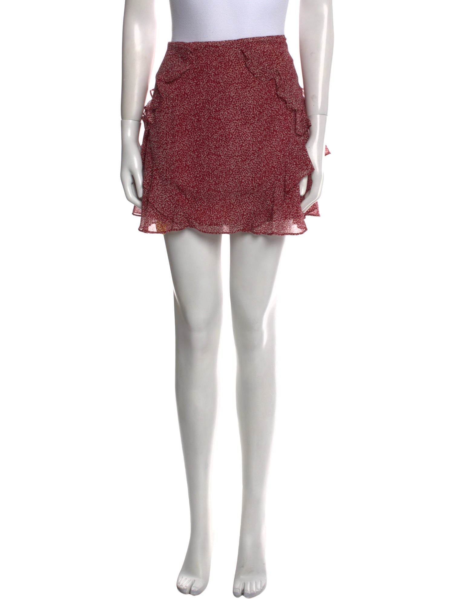 Derek Lam 10 Crosby Silk Mini Skirt