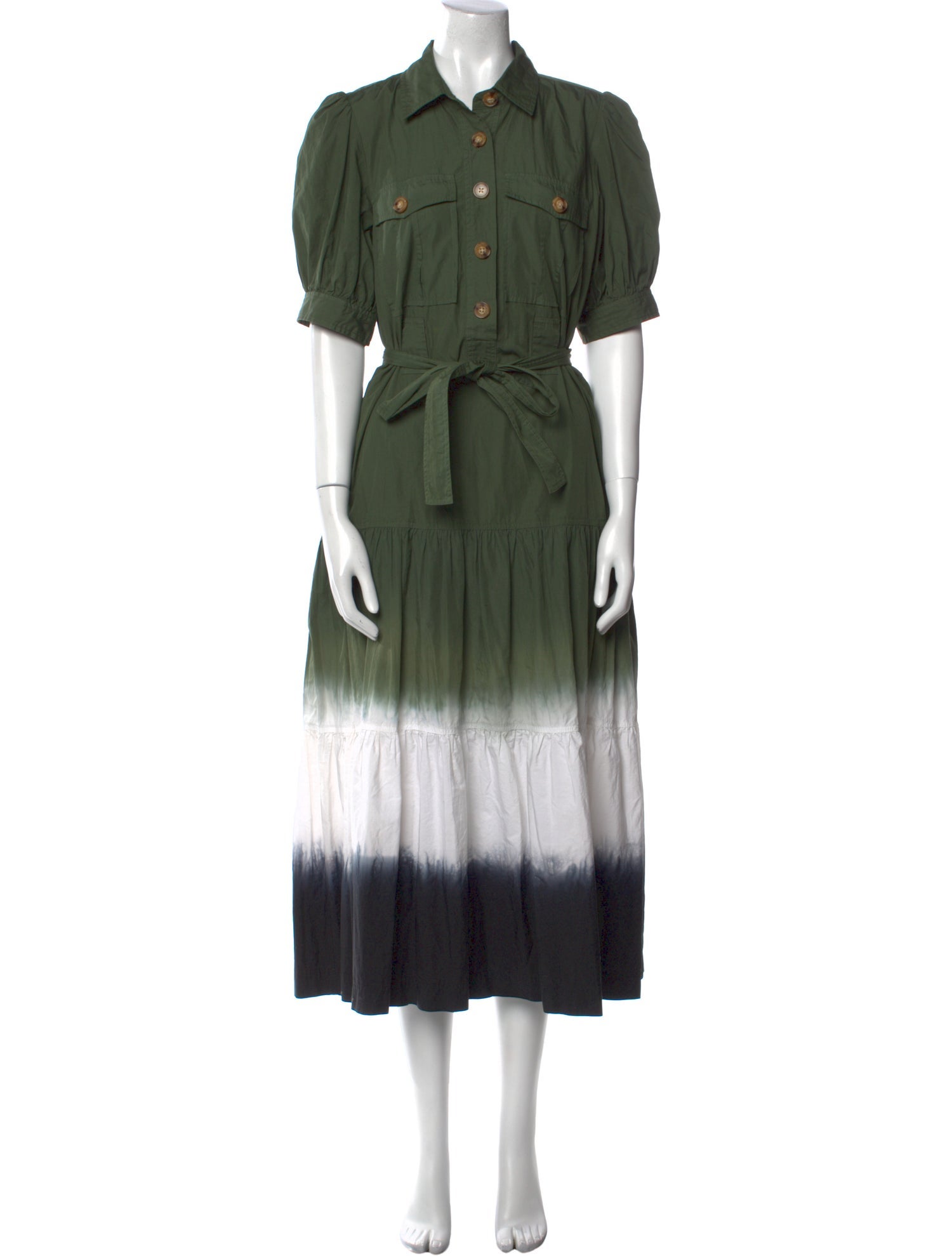 Derek Lam 10 Crosby Printed Long Dress