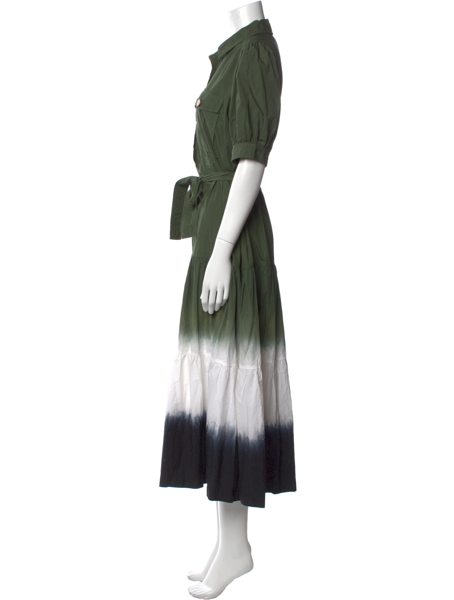 Derek Lam 10 Crosby Printed Long Dress