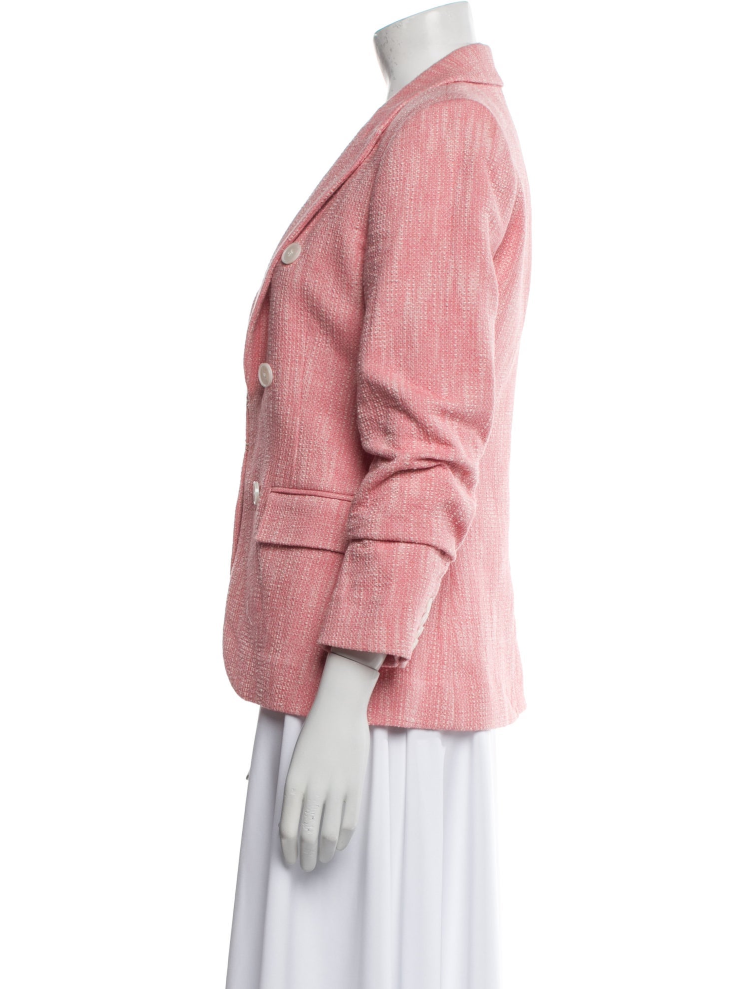 Derek Lam 10 Crosby Tweed Pattern Blazer