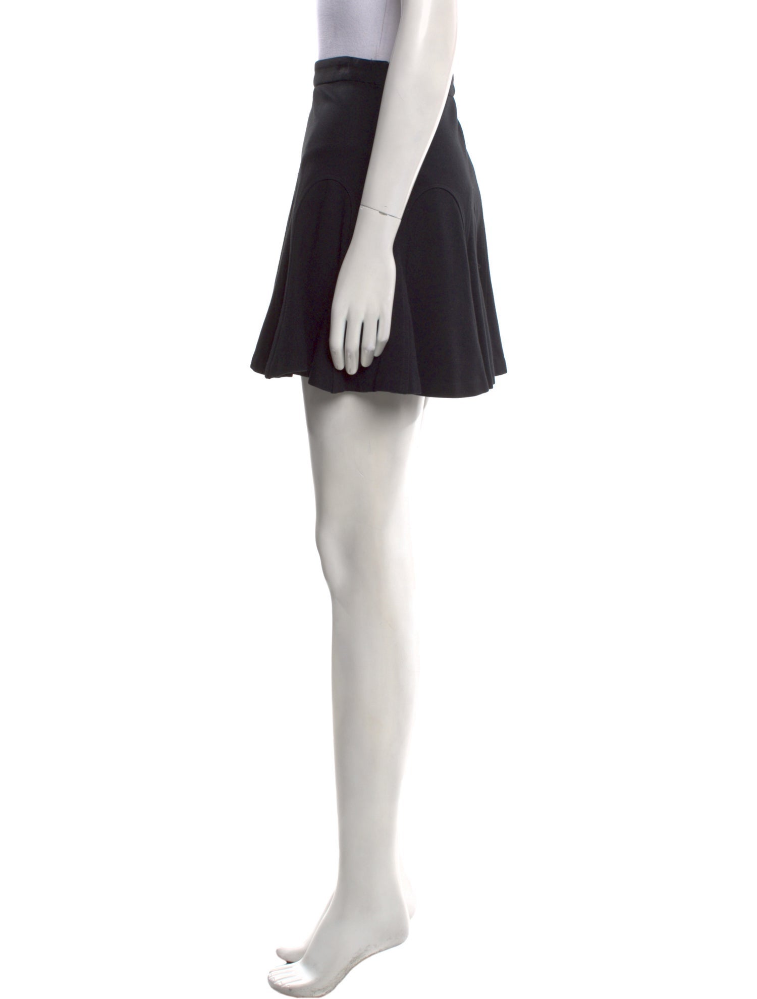 Derek Lam 10 Crosby Ruffle Embellishment Mini Skirt