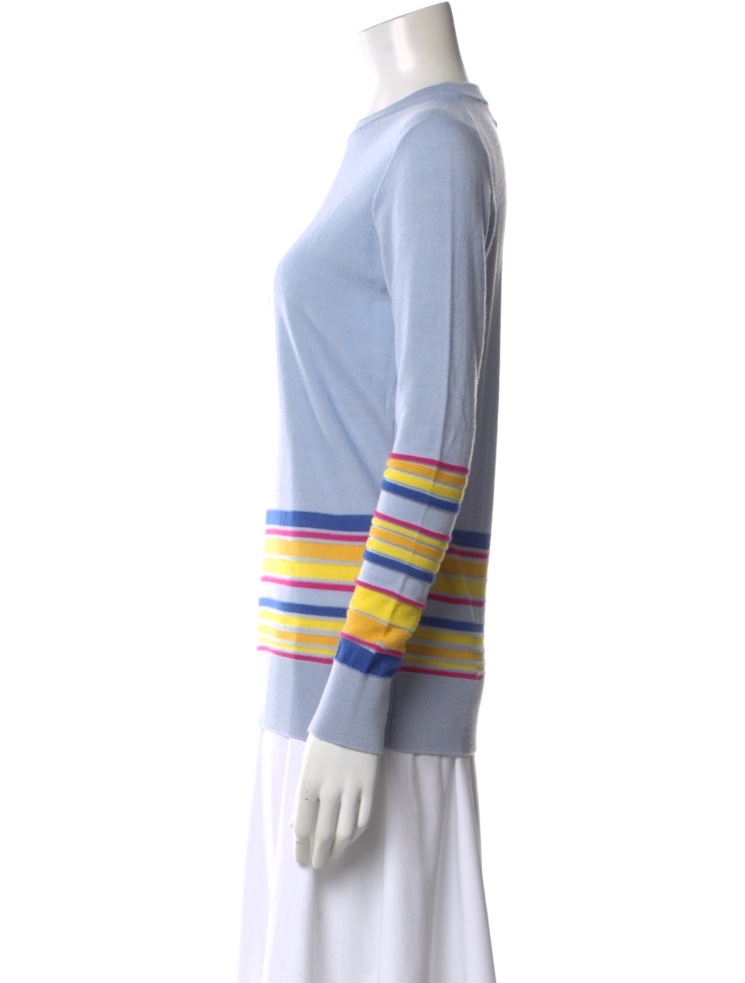 Derek Lam 10 Crosby Wool Striped Sweater