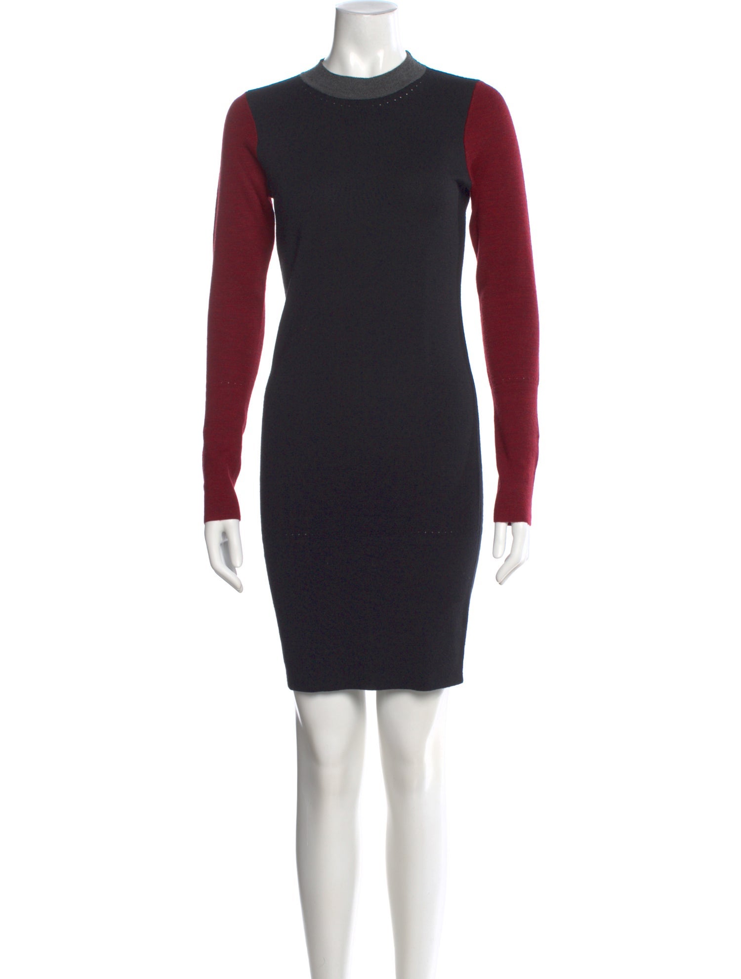 Derek Lam 10 Crosby Merino Wool Mini Dress