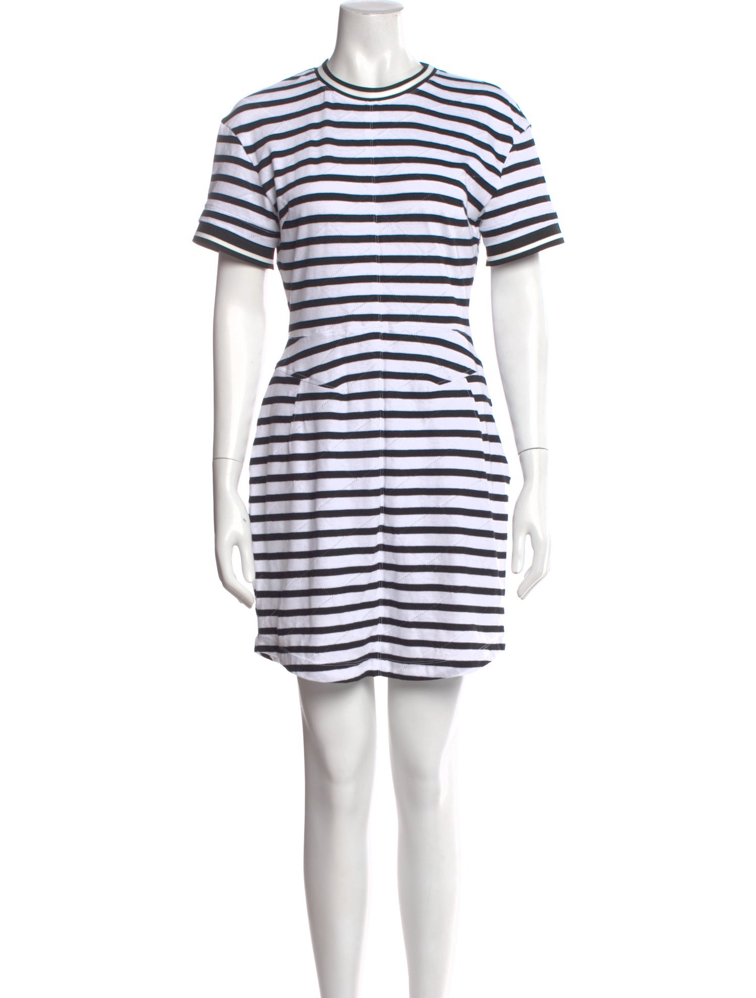 Derek Lam 10 Crosby Striped Mini Dress