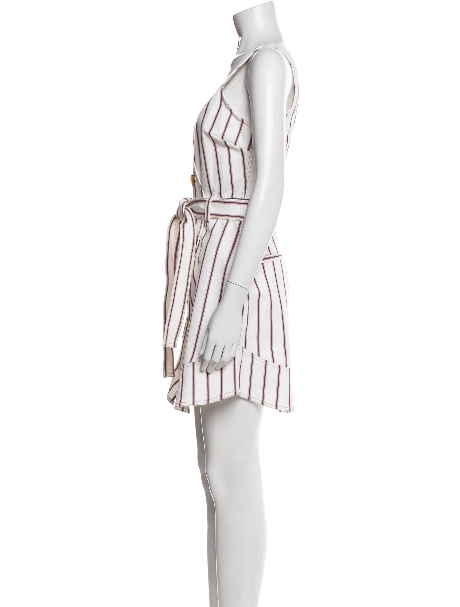Derek Lam 10 Crosby Striped Mini Dress