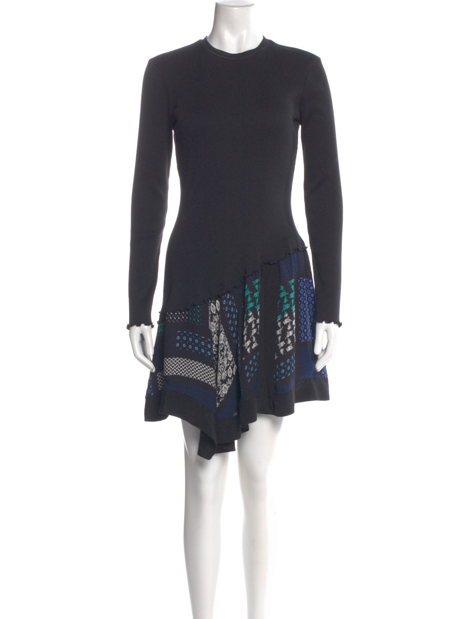 Derek Lam 10 Crosby Printed Mini Dress