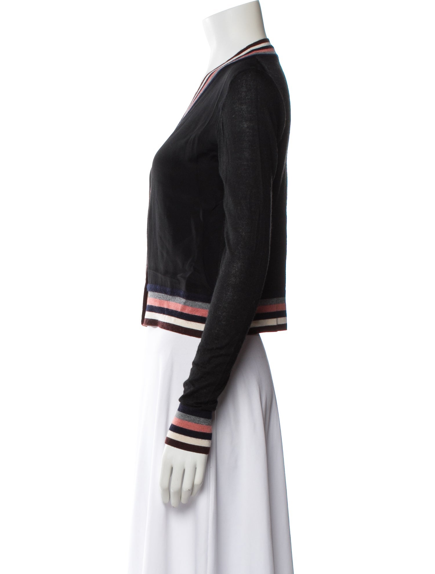 Derek Lam 10 Crosby Cashmere Striped Sweater