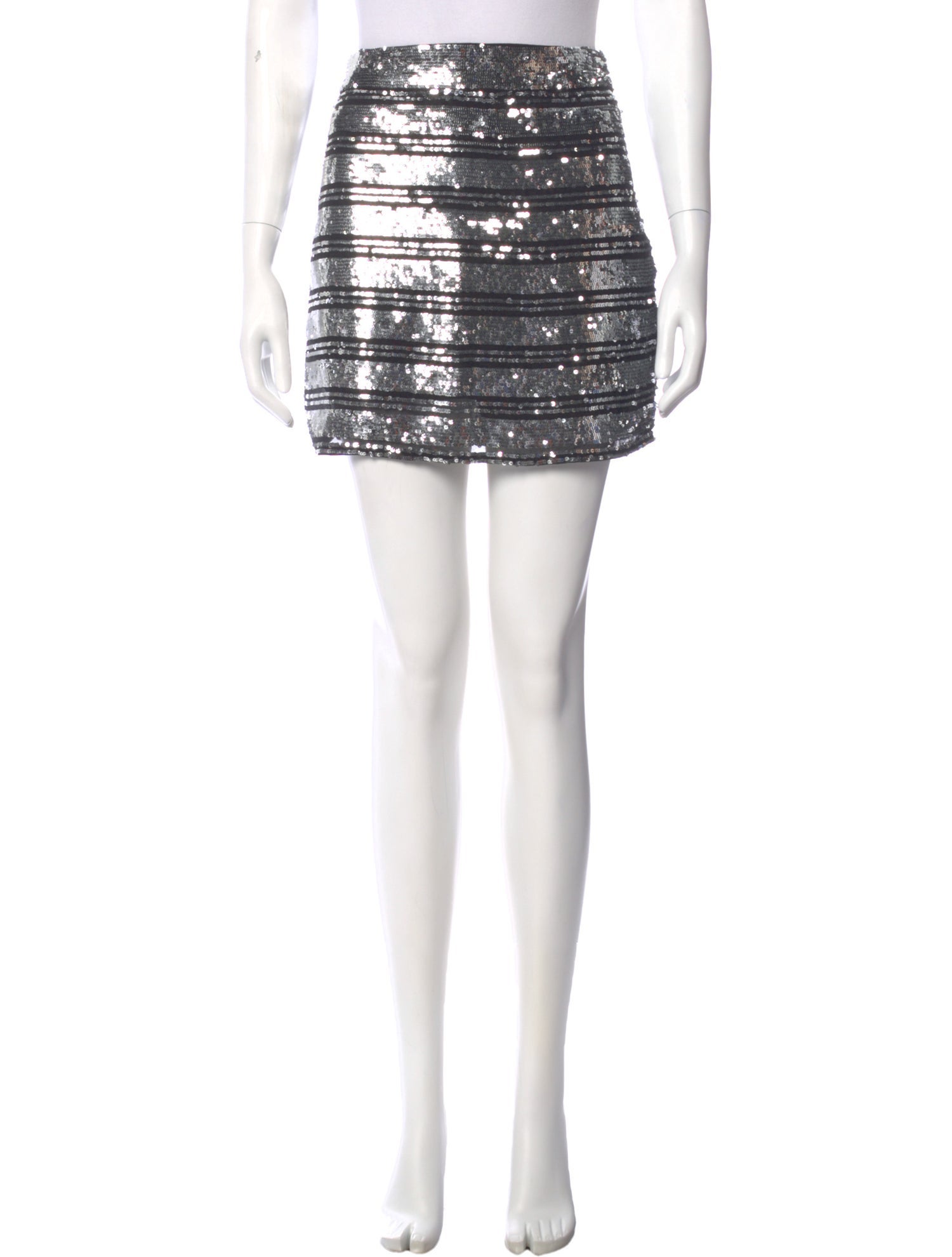 Derek Lam 10 Crosby Silk Mini Skirt