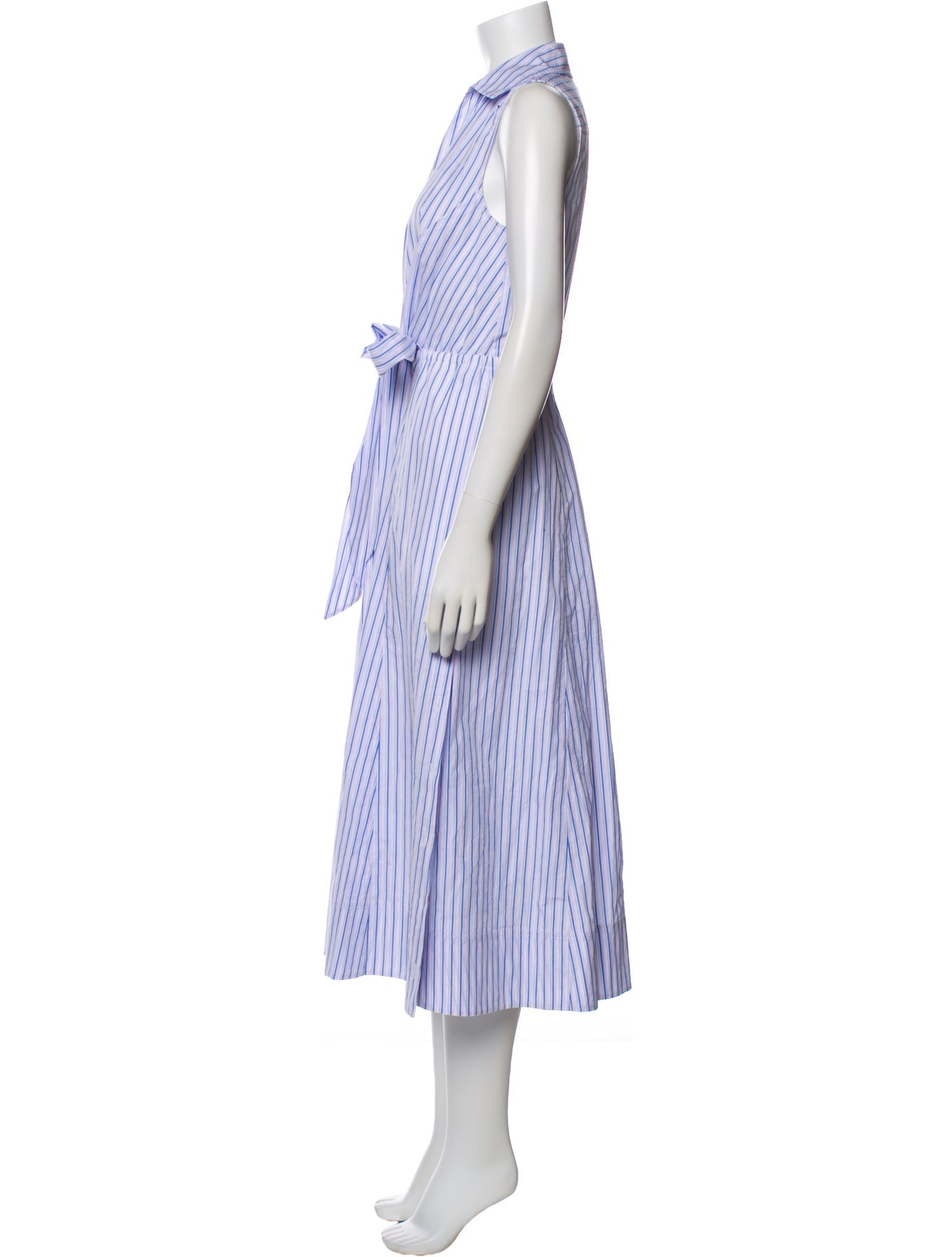 Derek Lam 10 Crosby Striped Long Dress