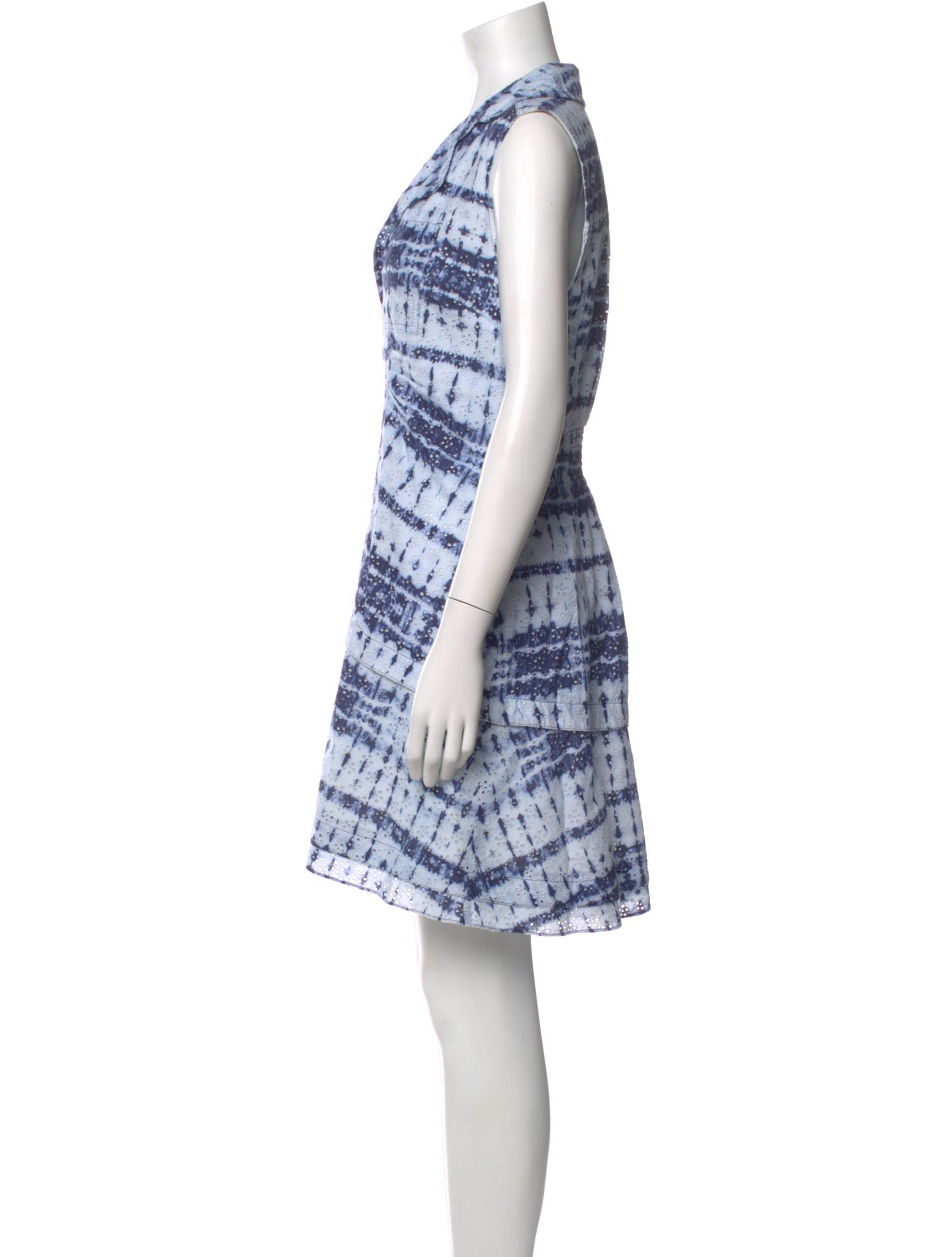 Derek Lam 10 Crosby Printed Knee-Length Dress