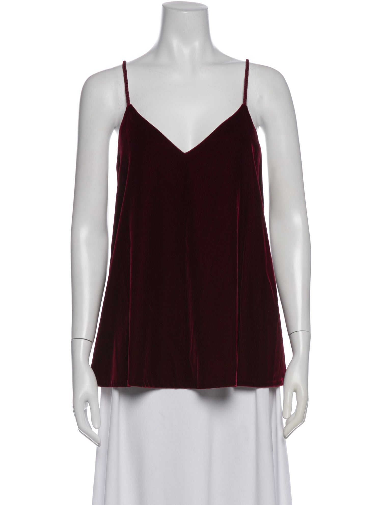 Derek Lam 10 Crosby V-Neck Sleeveless Top