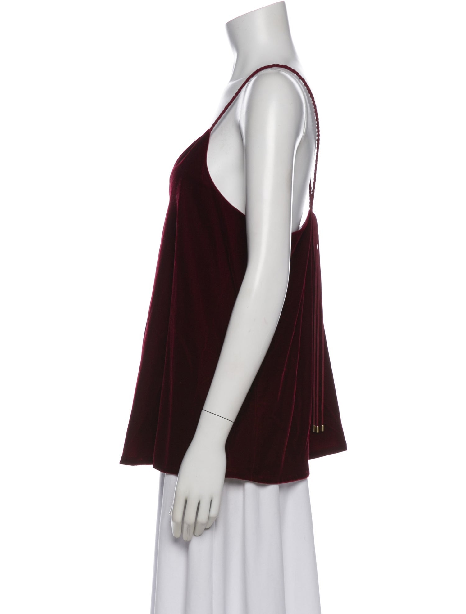 Derek Lam 10 Crosby V-Neck Sleeveless Top