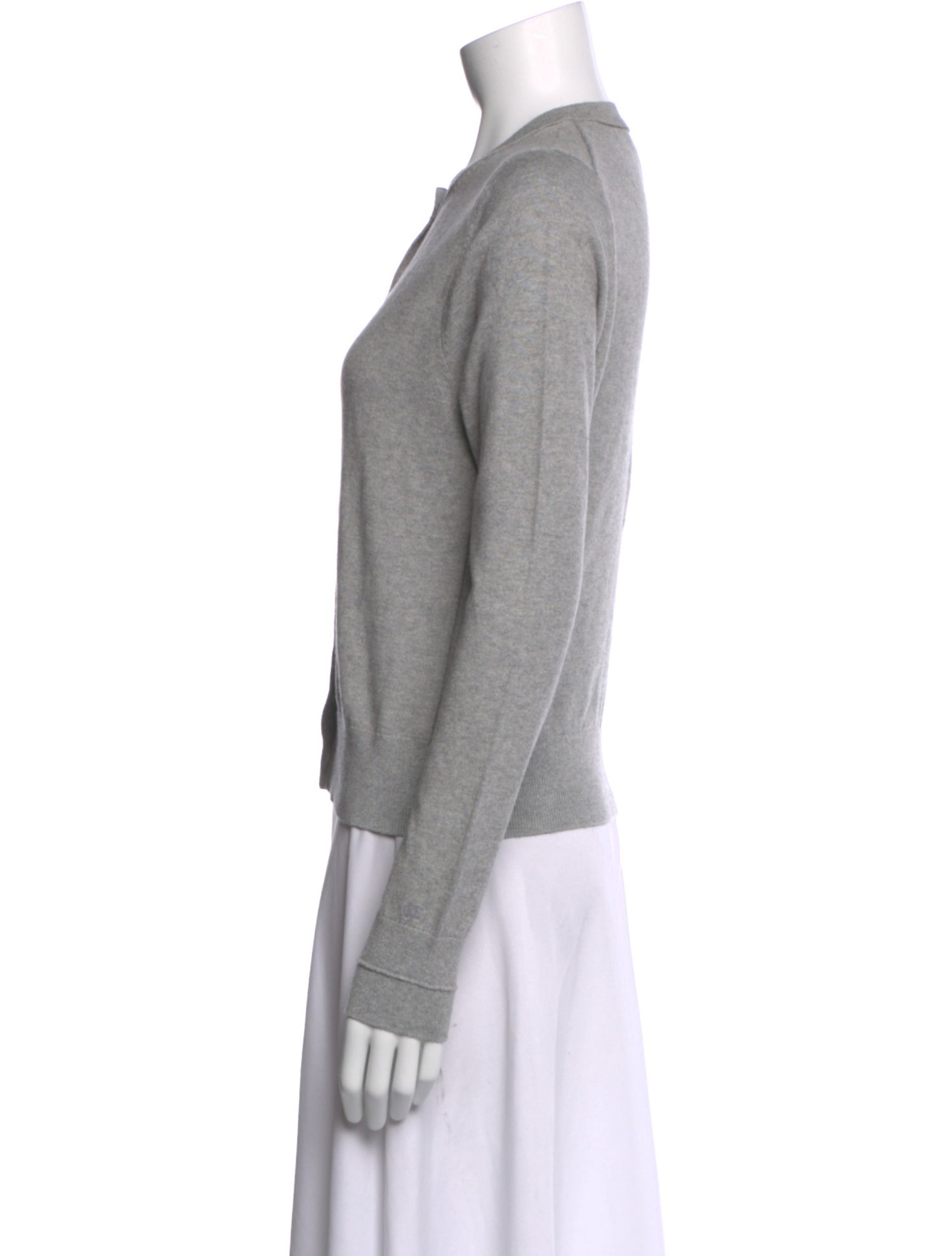 Derek Lam 10 Crosby Crew Neck Long Sleeve Top