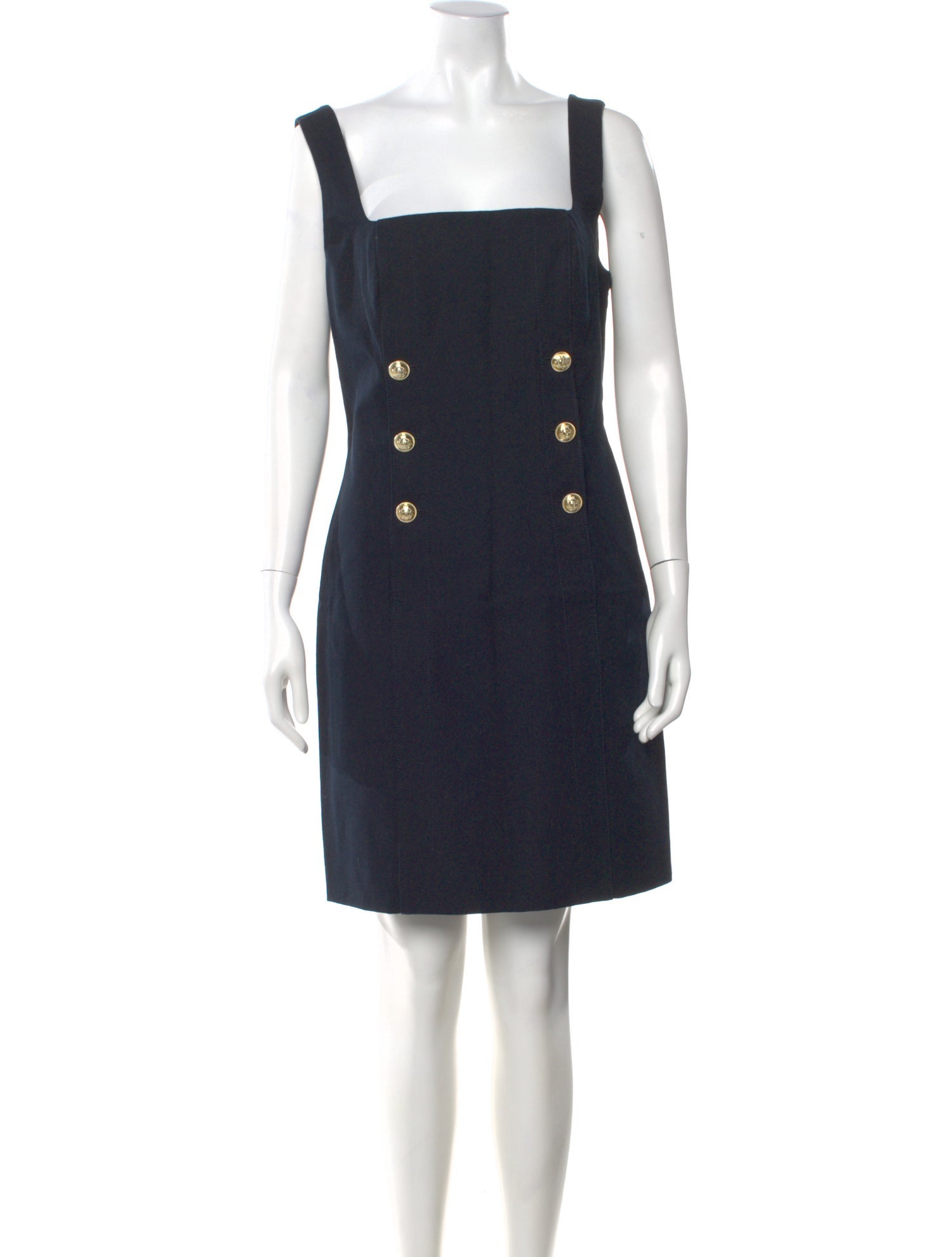 Derek Lam 10 Crosby Square Neckline Mini Dress